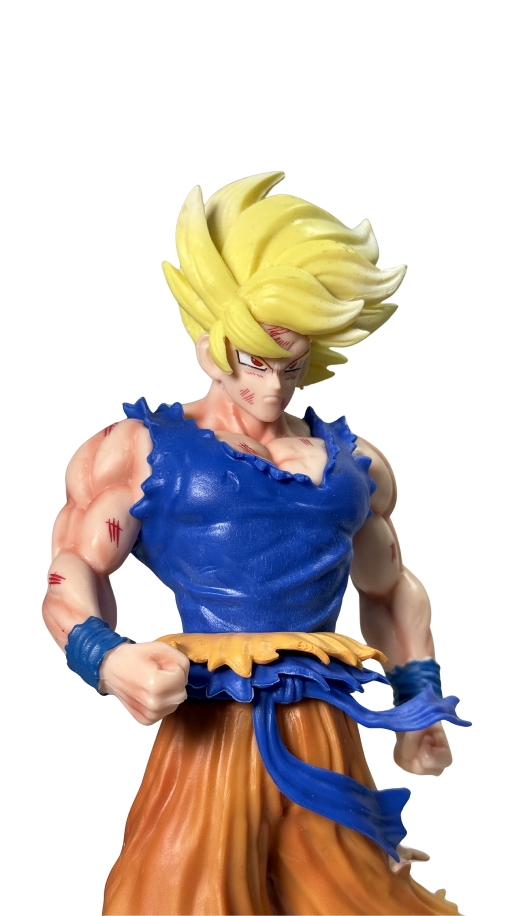 Super Saiyan Goku Battle Damaged Namek Saga Action Figure (23cm) | Hellzone