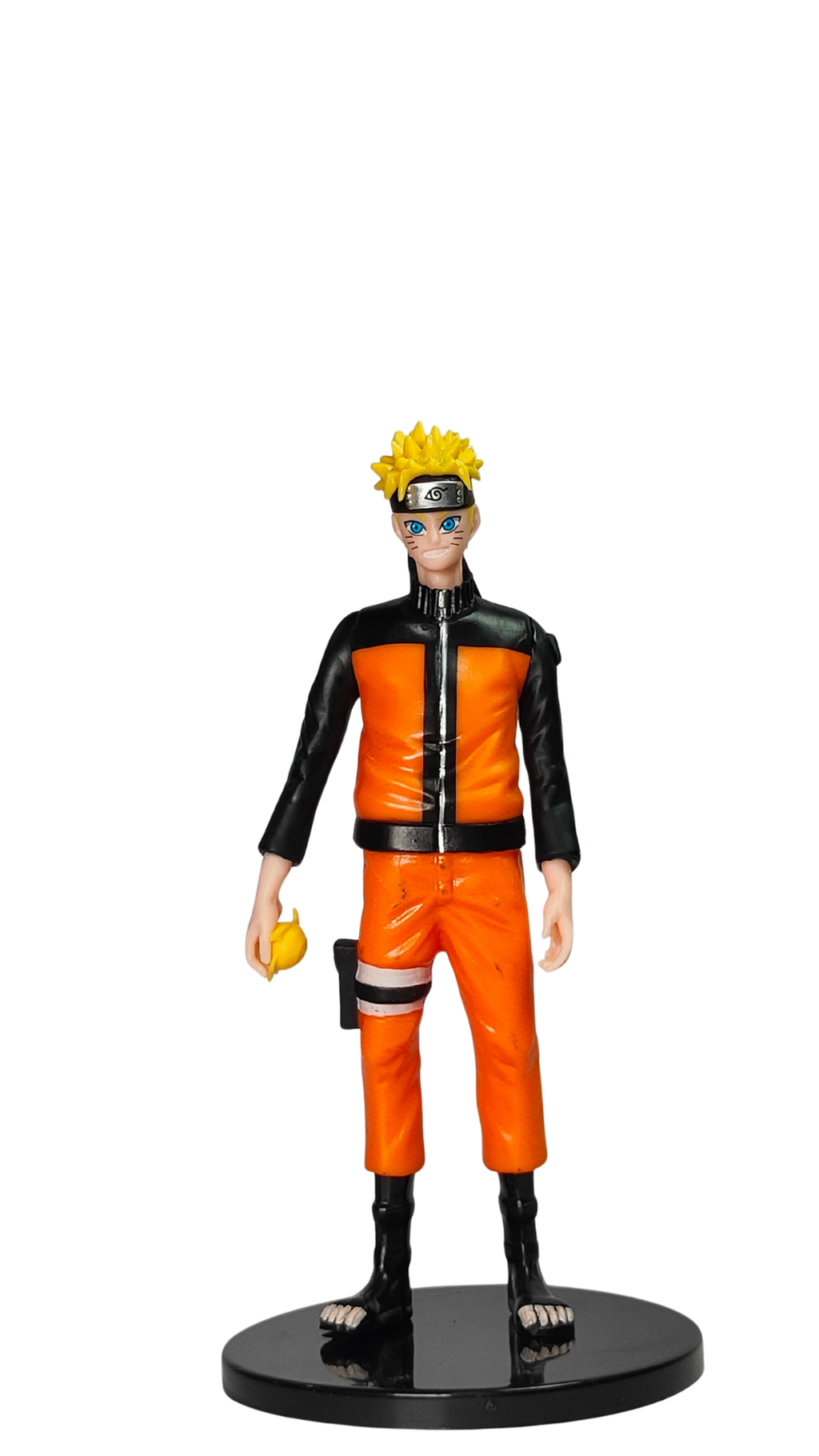 Naruto Uzumaki Classic Shippuden Orange & Black Jacke Action Figure (18Cm) | Hellzone