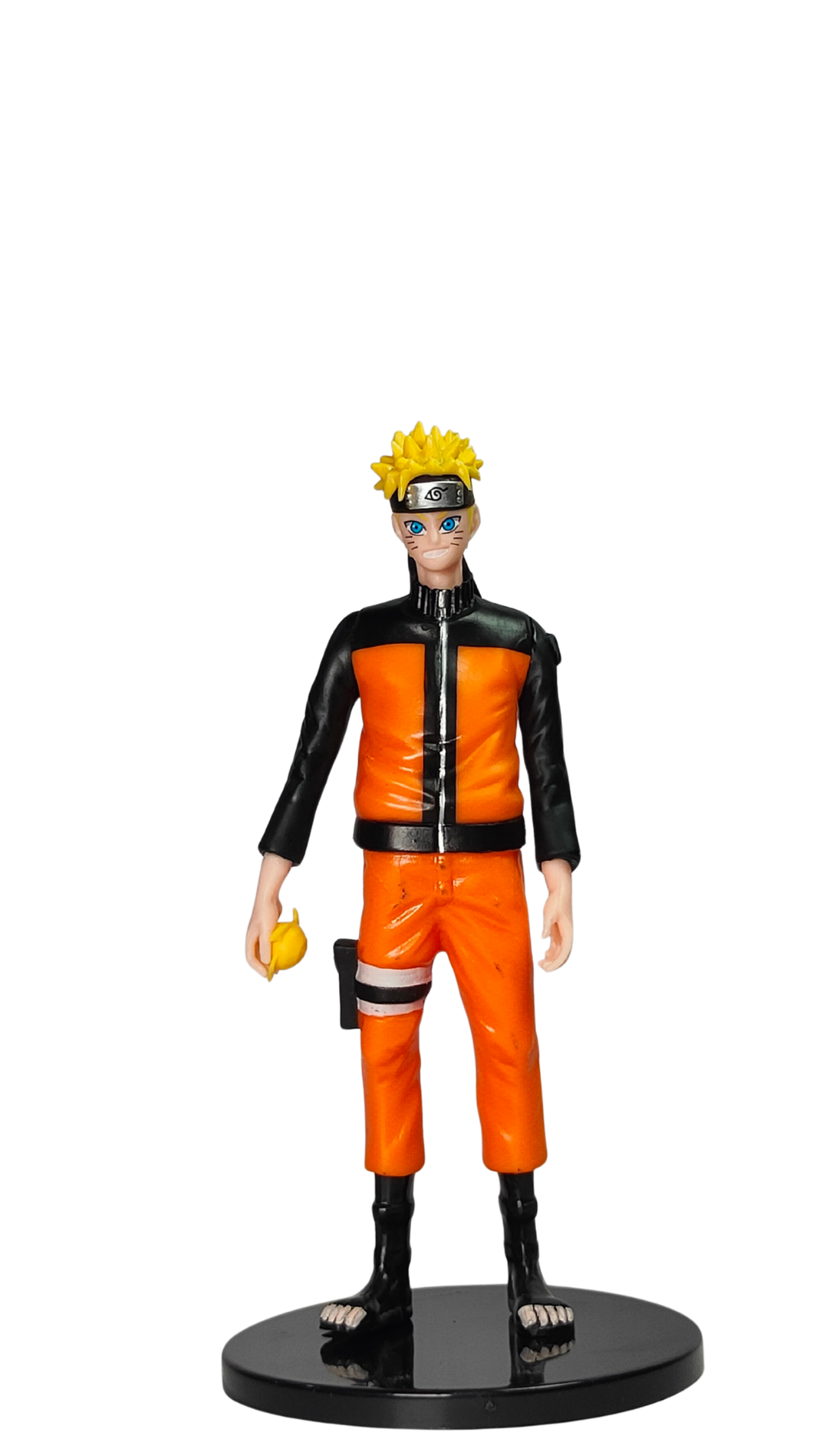 Naruto Uzumaki Classic Shippuden Orange & Black Jacke Action Figure (18Cm) | Hellzone