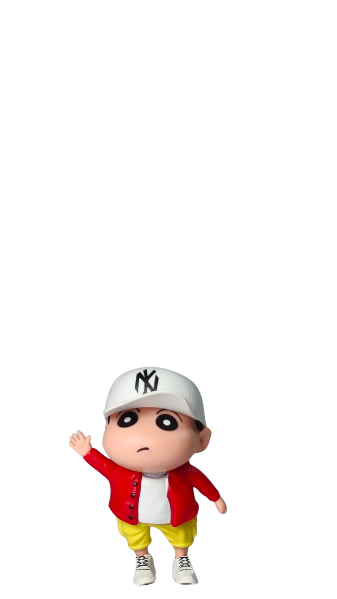 Shin-chan NY Cap & Red Jacket Miniature | Hellzone