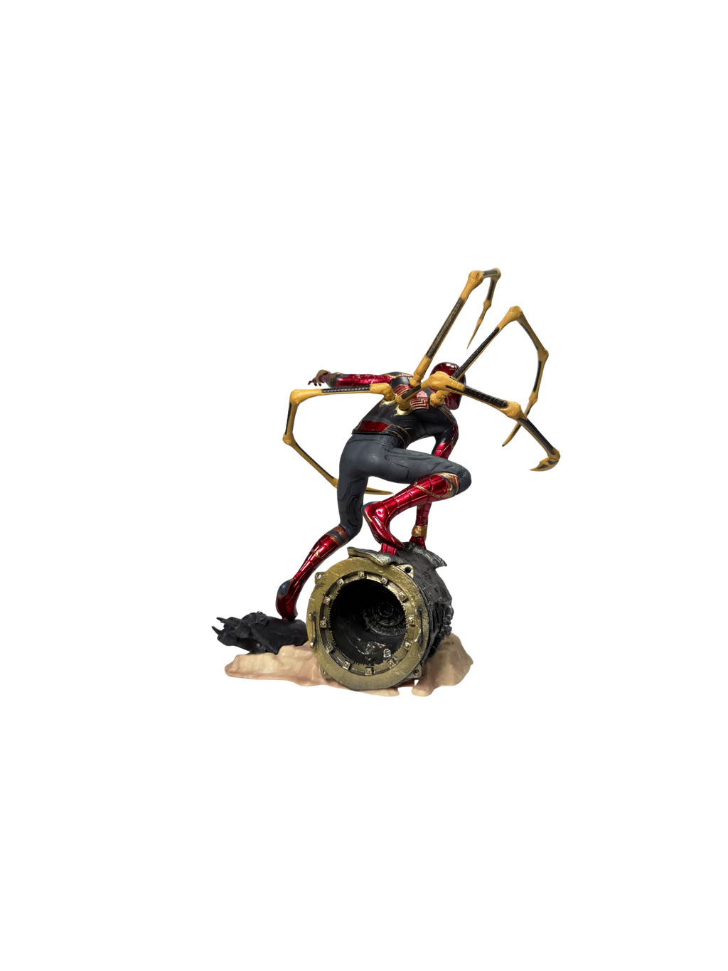 Iron Spider-Man with Mechanical Spider Legs Statue | Premium Detailed Marvel Superhero Collectible Figure