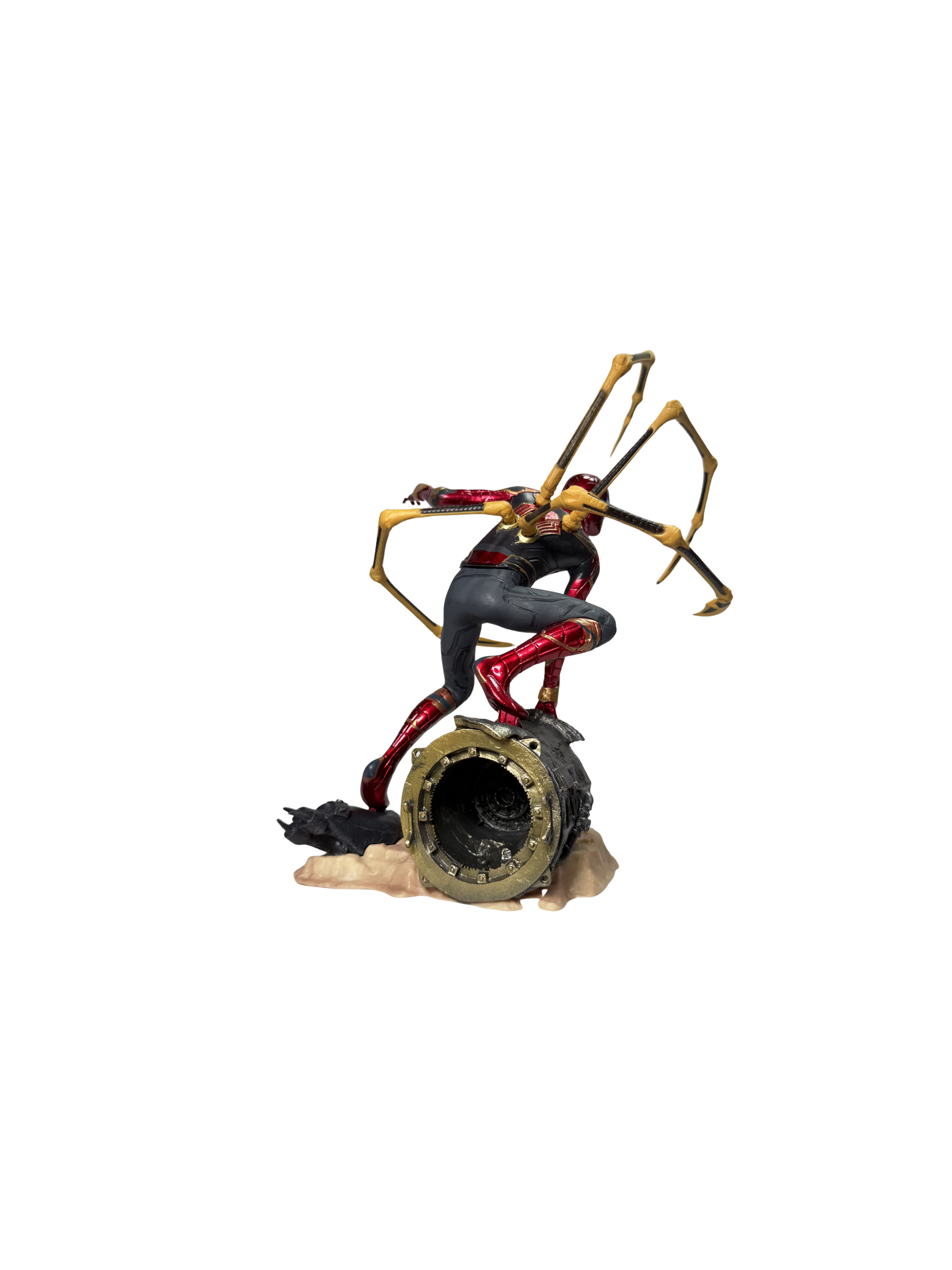 Iron Spider-Man with Mechanical Spider Legs Statue | Premium Detailed Marvel Superhero Collectible Figure