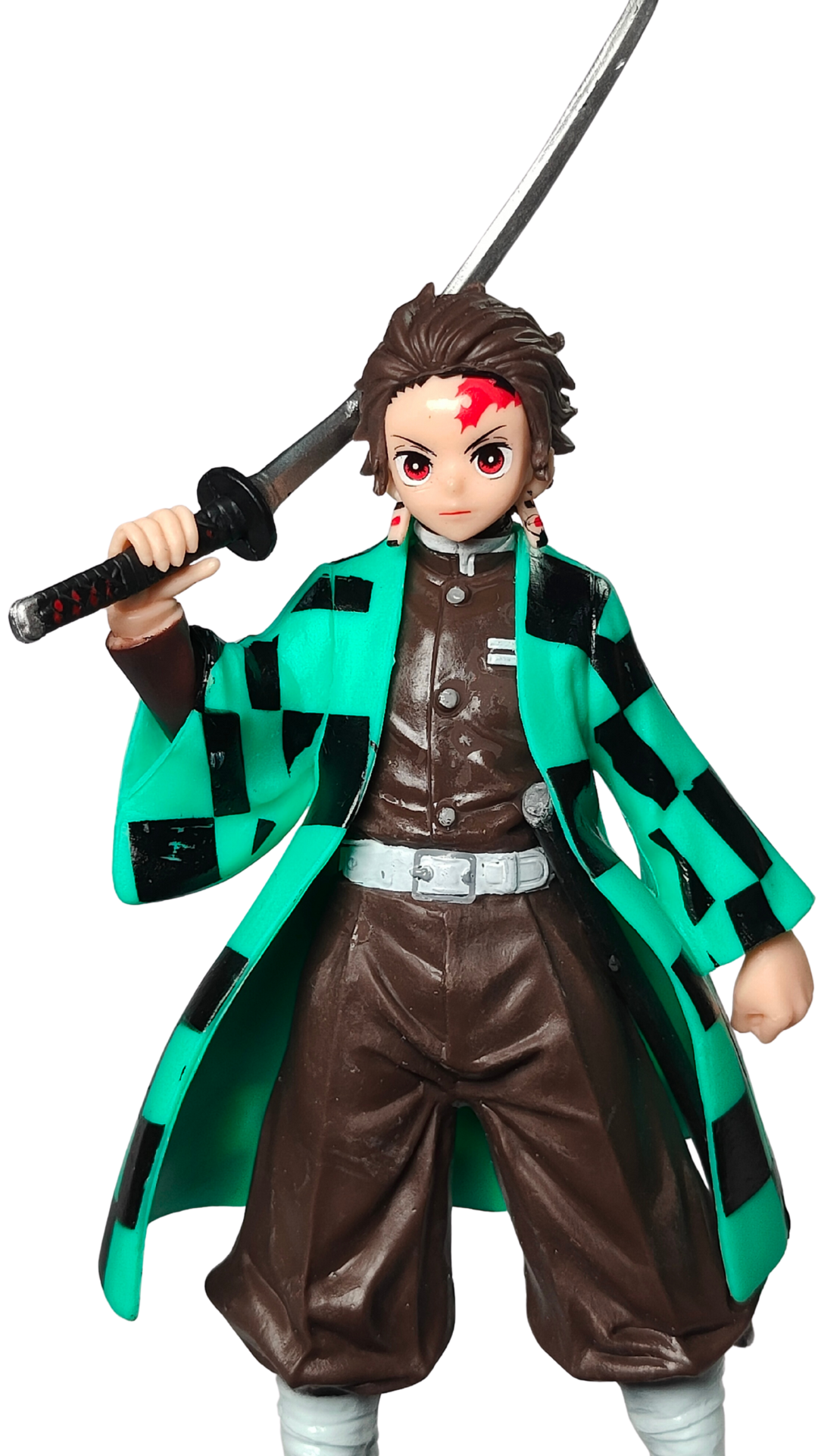Tanjiro Kamado Sword-Wielding Pose Action Figure – Demon Slayer (15Cm)