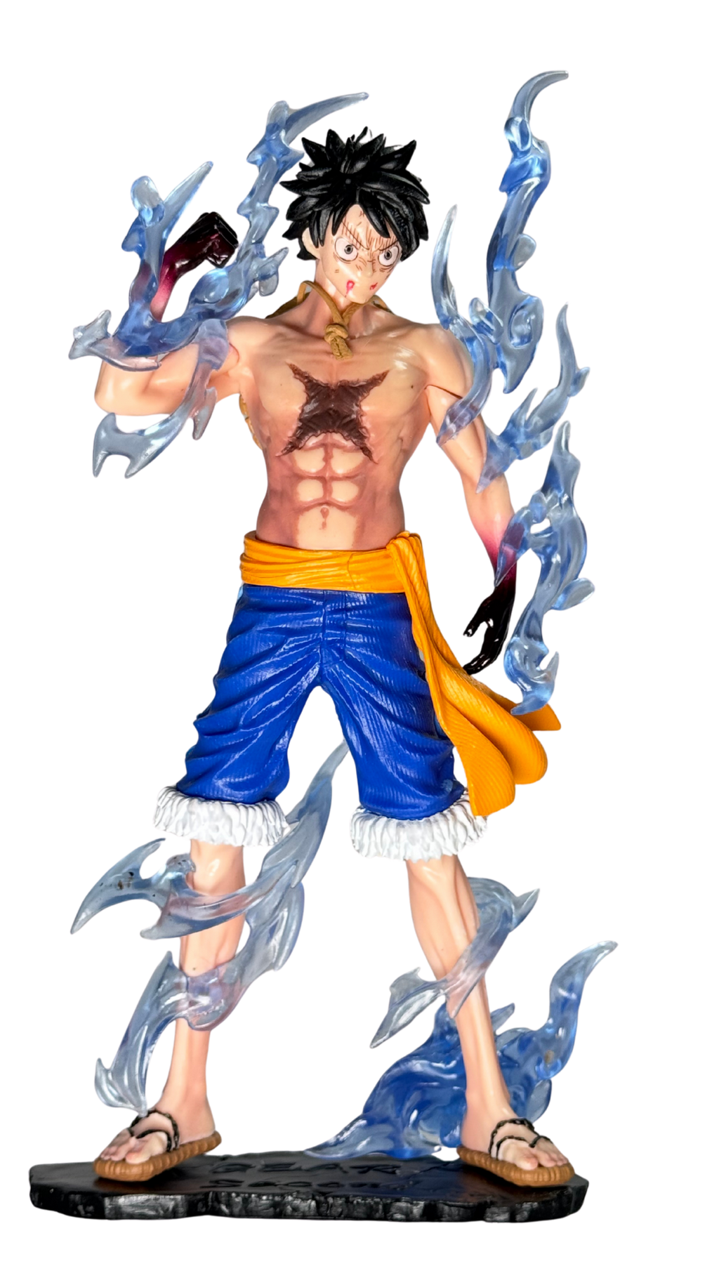 Monkey D. Luffy Gear 4 Battle-Damaged Action Figure (24Cm) Hellzone