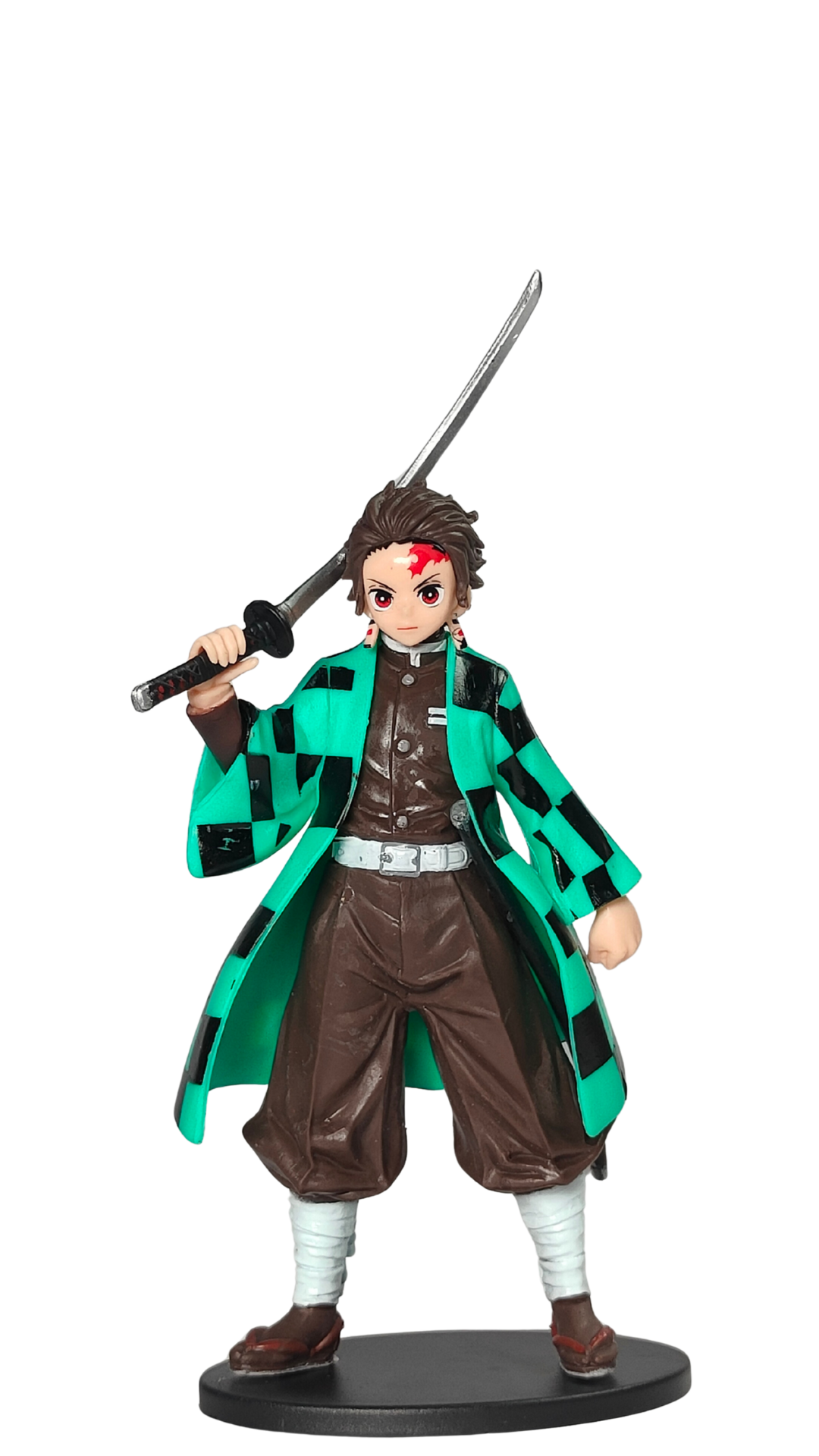 Tanjiro Kamado Sword-Wielding Pose Action Figure – Demon Slayer (15Cm)