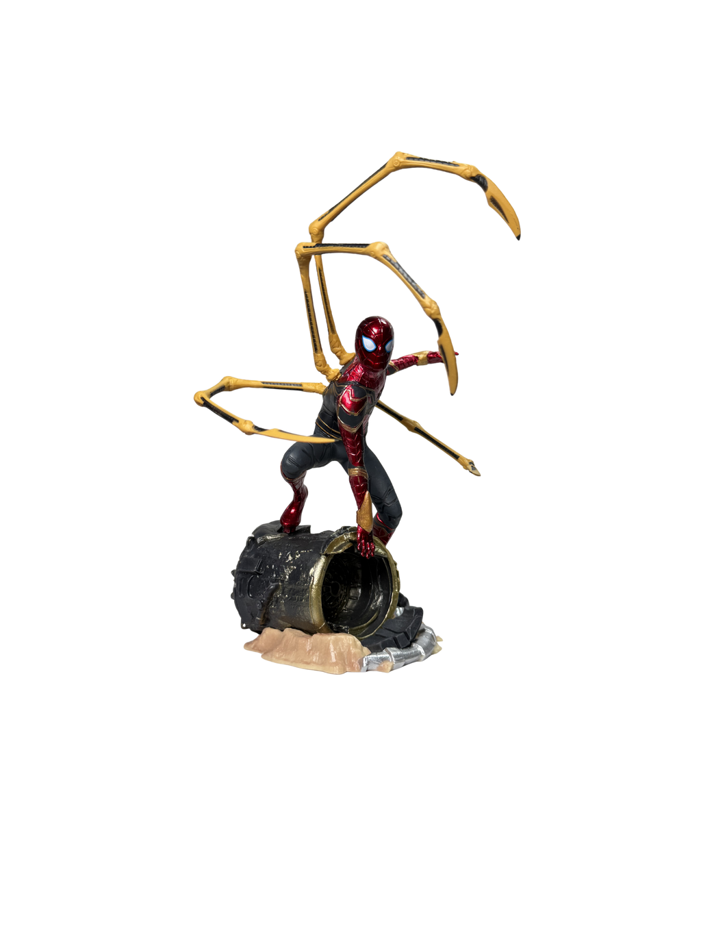 Iron Spider-Man with Mechanical Spider Legs Statue | Premium Detailed Marvel Superhero Collectible Figure