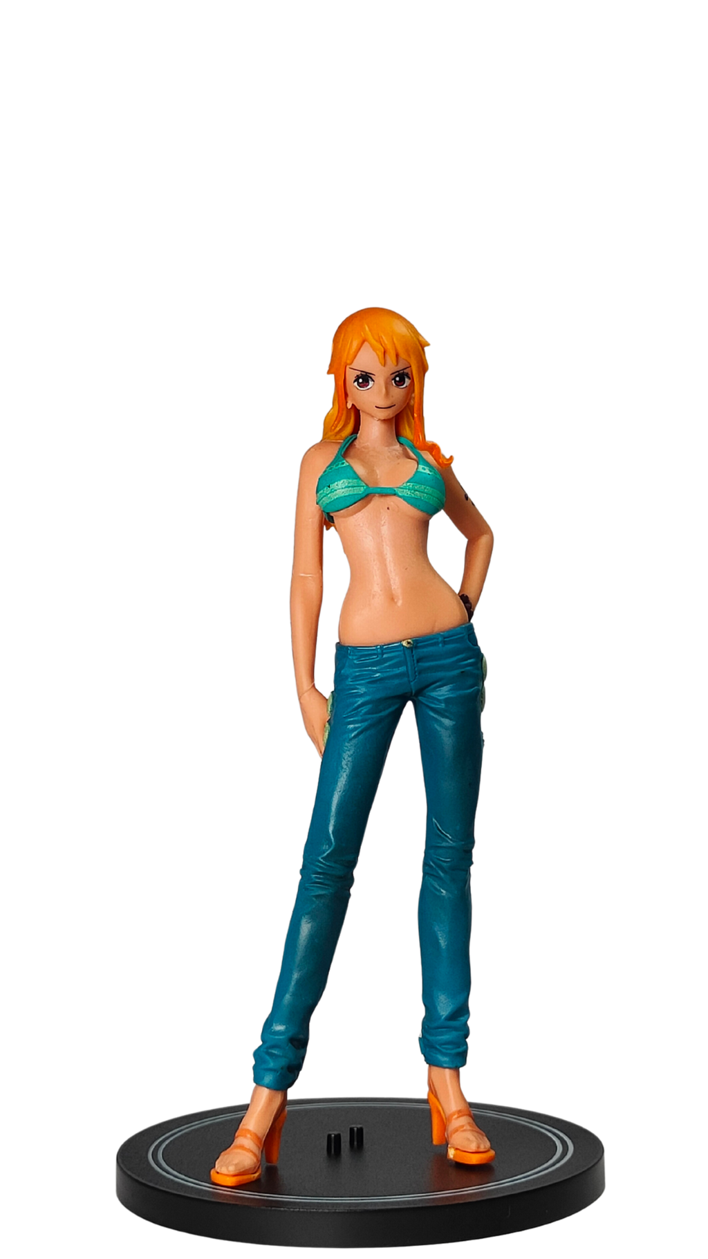 Nami Green Bikini Top & Blue Jeans Action Figure (17Cm) Hellzone
