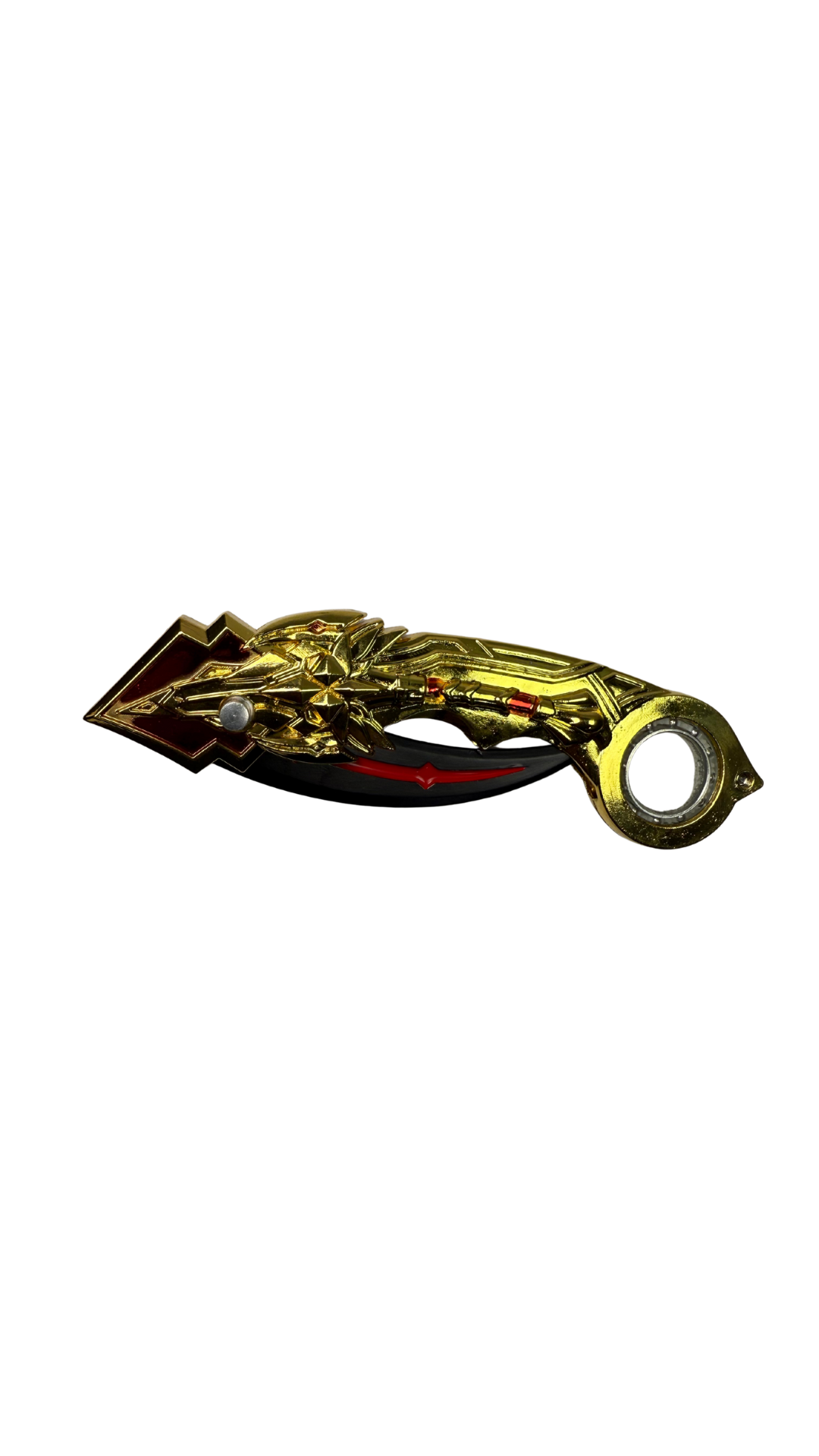 Dominator Karambit Gold & Black Fantasy Knife | Hellzone