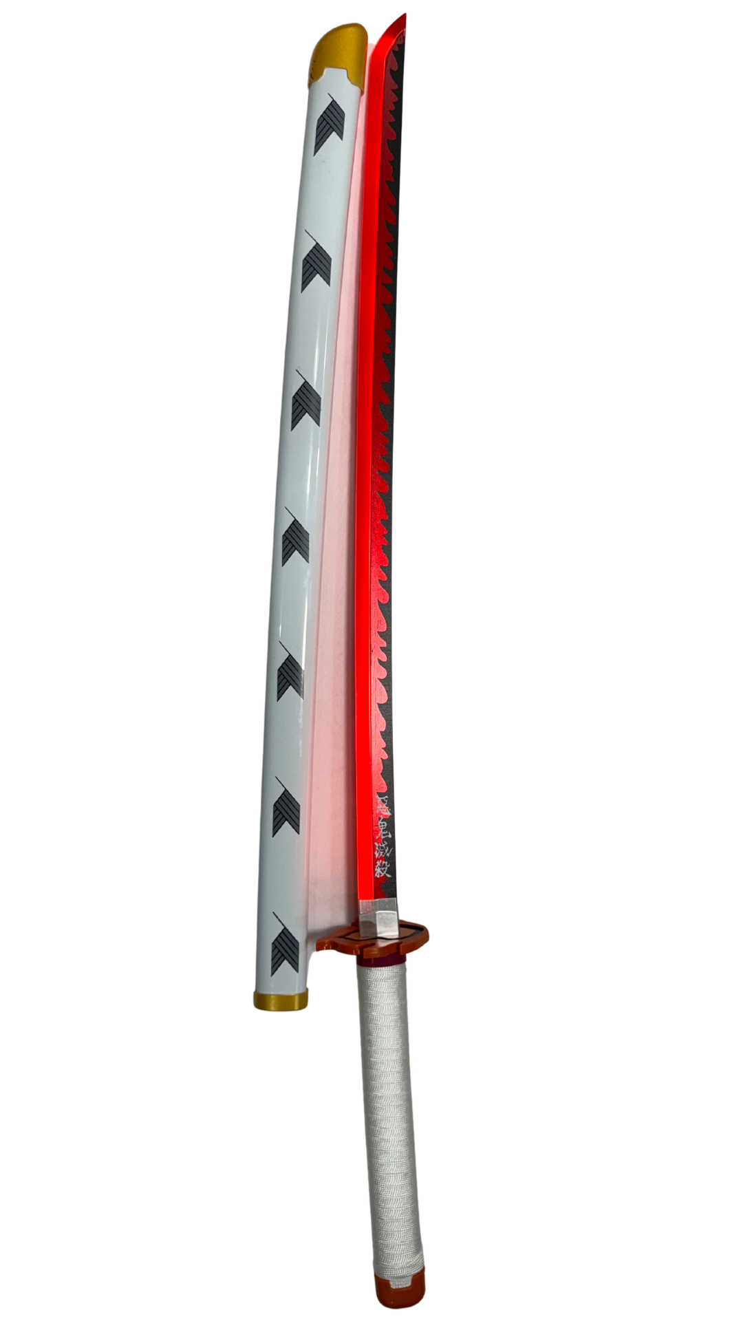Rengoku Kyojuro LED Sword Katana (104 Cm) | Hellzone
