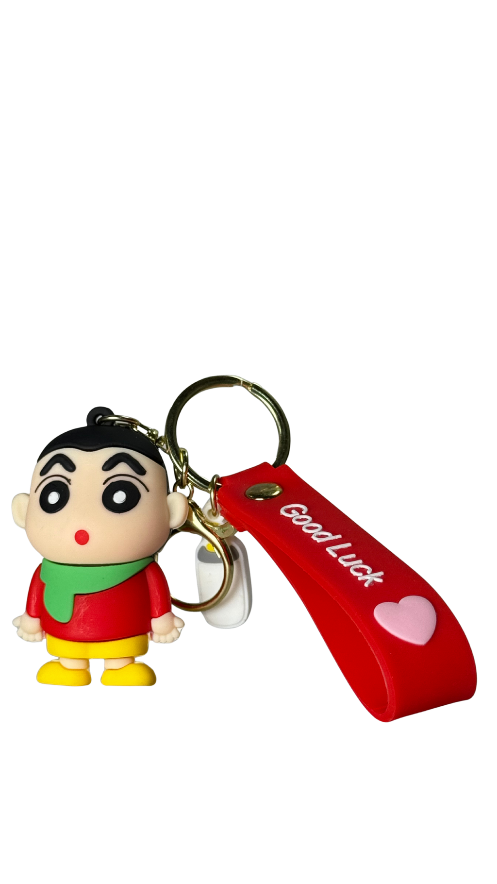 Shin-chan Red Shirt & Green Scarf Keychain | Hellzone