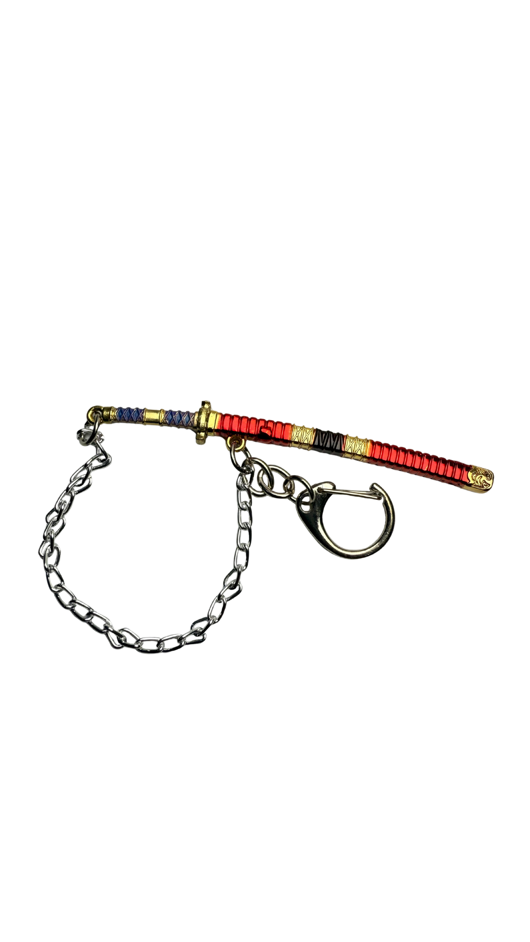 Anime Katana Sword with Decorative Metal Chain & Multiple Color Options | Hellzone