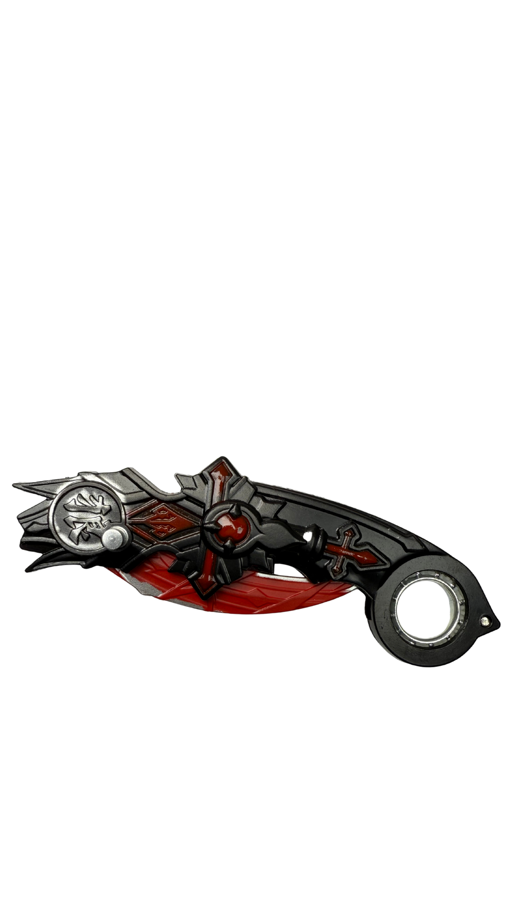 Blood Edge Karambit - Black & Red Fantasy Skull | Hellzone