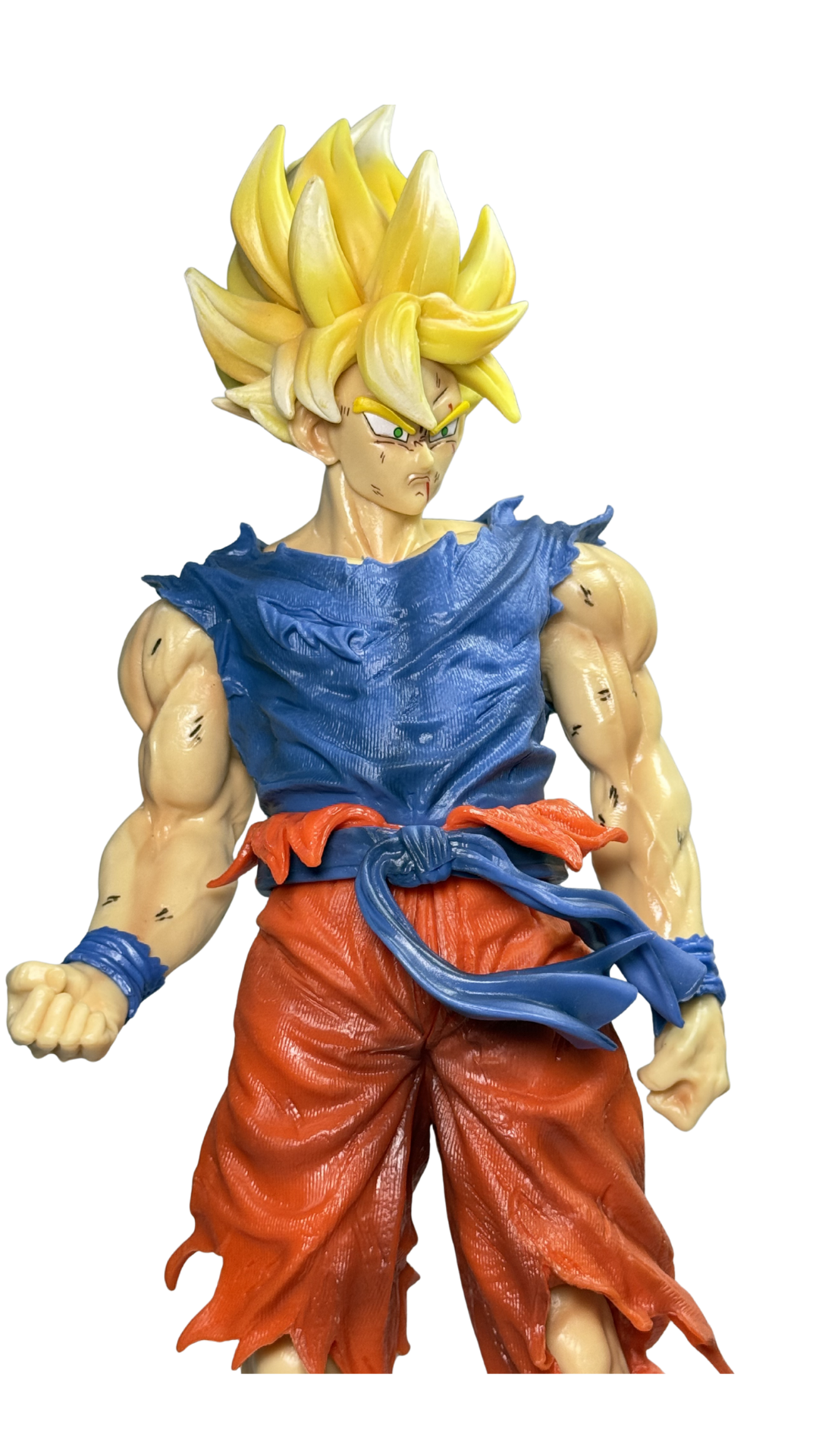 Super Saiyan Goku: Battle-Damaged Edition – Premium Action Figure (44cm) | Hellzone