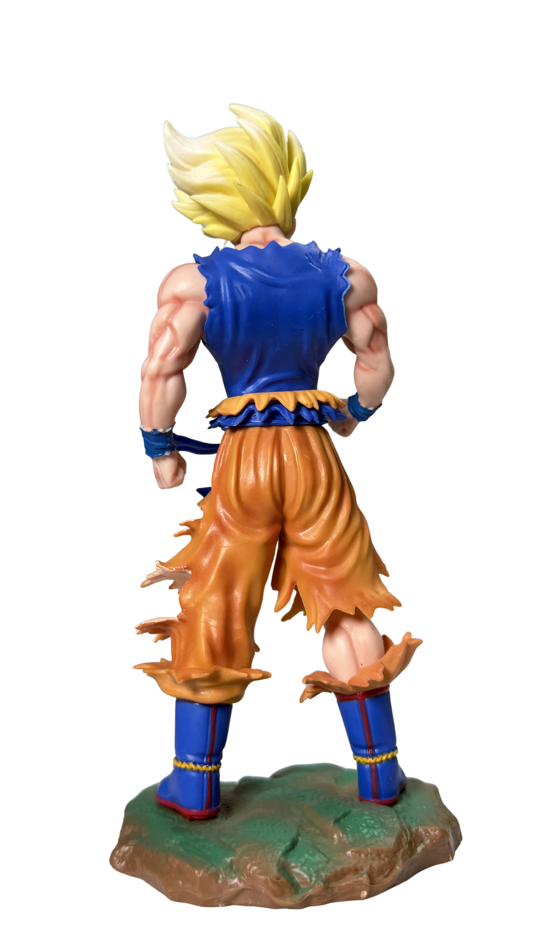 Super Saiyan Goku Battle Damaged Namek Saga Action Figure (23cm) | Hellzone