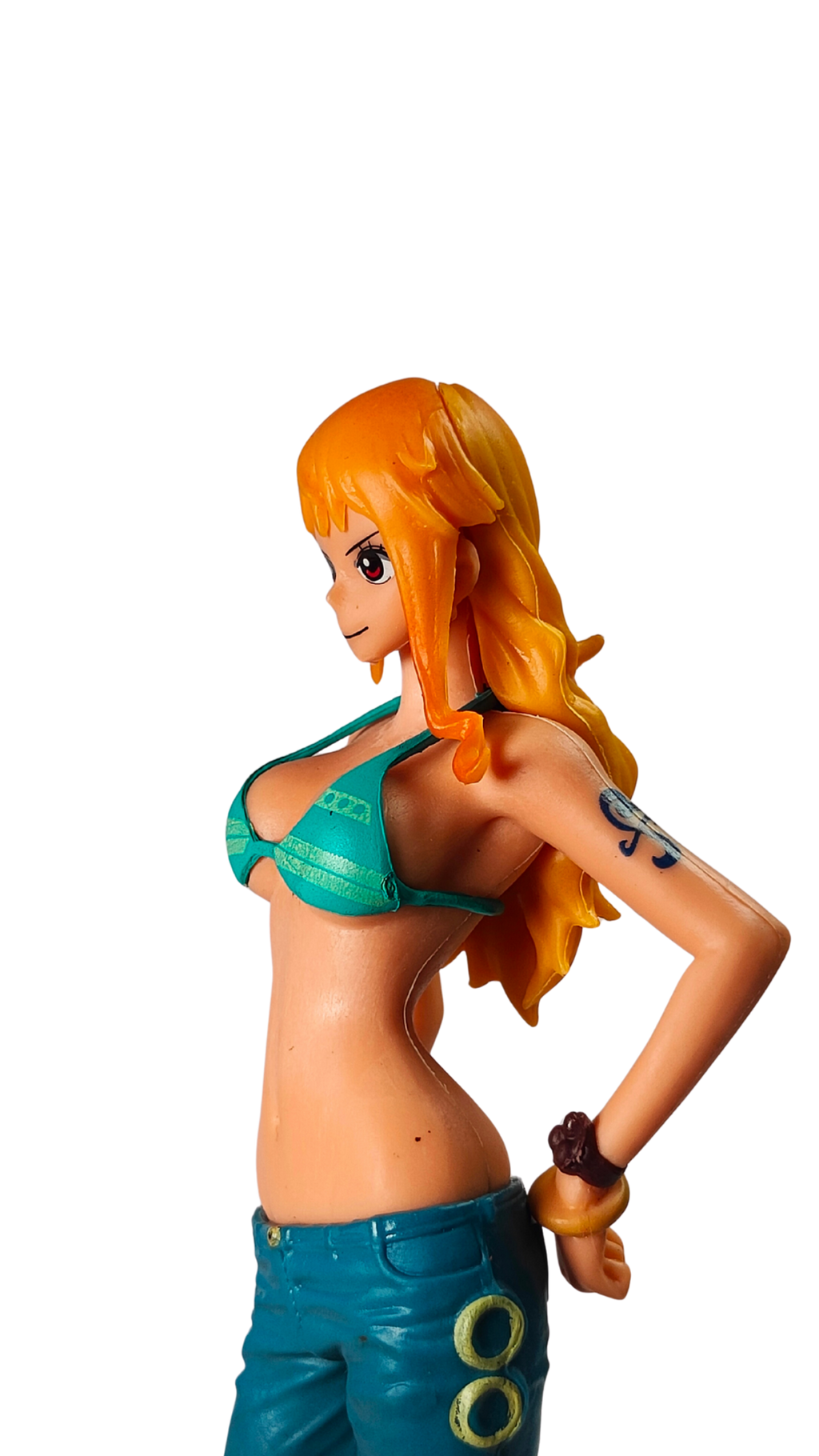 Nami Green Bikini Top & Blue Jeans Action Figure (17Cm) Hellzone