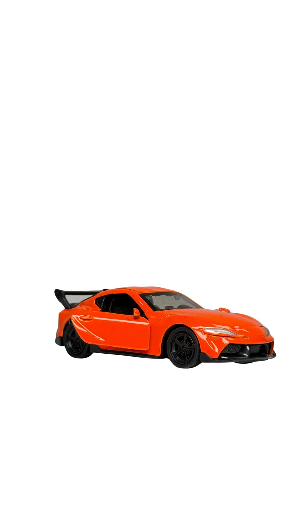 GT Race Car Orange Finish with Functional Opening Doors & Carbon Spoiler Keychain | Hellzone