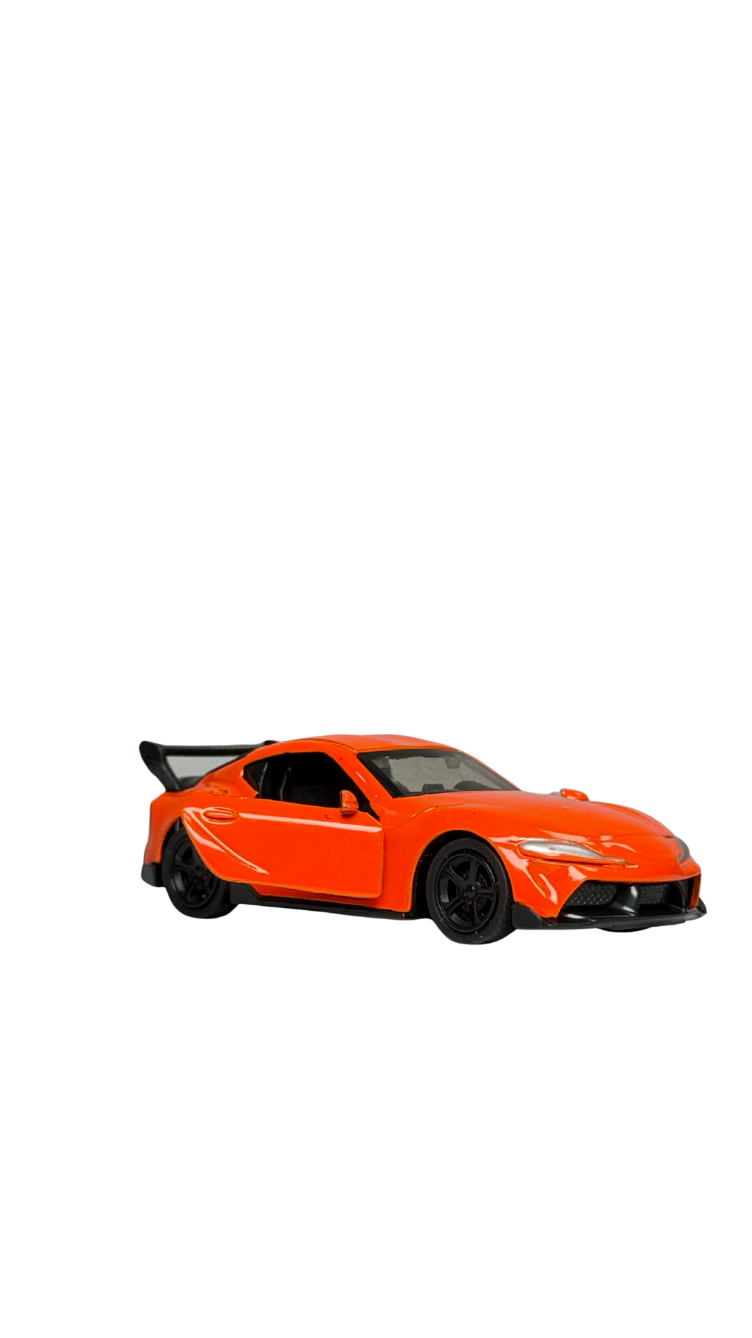 GT Race Car Orange Finish with Functional Opening Doors & Carbon Spoiler Keychain | Hellzone