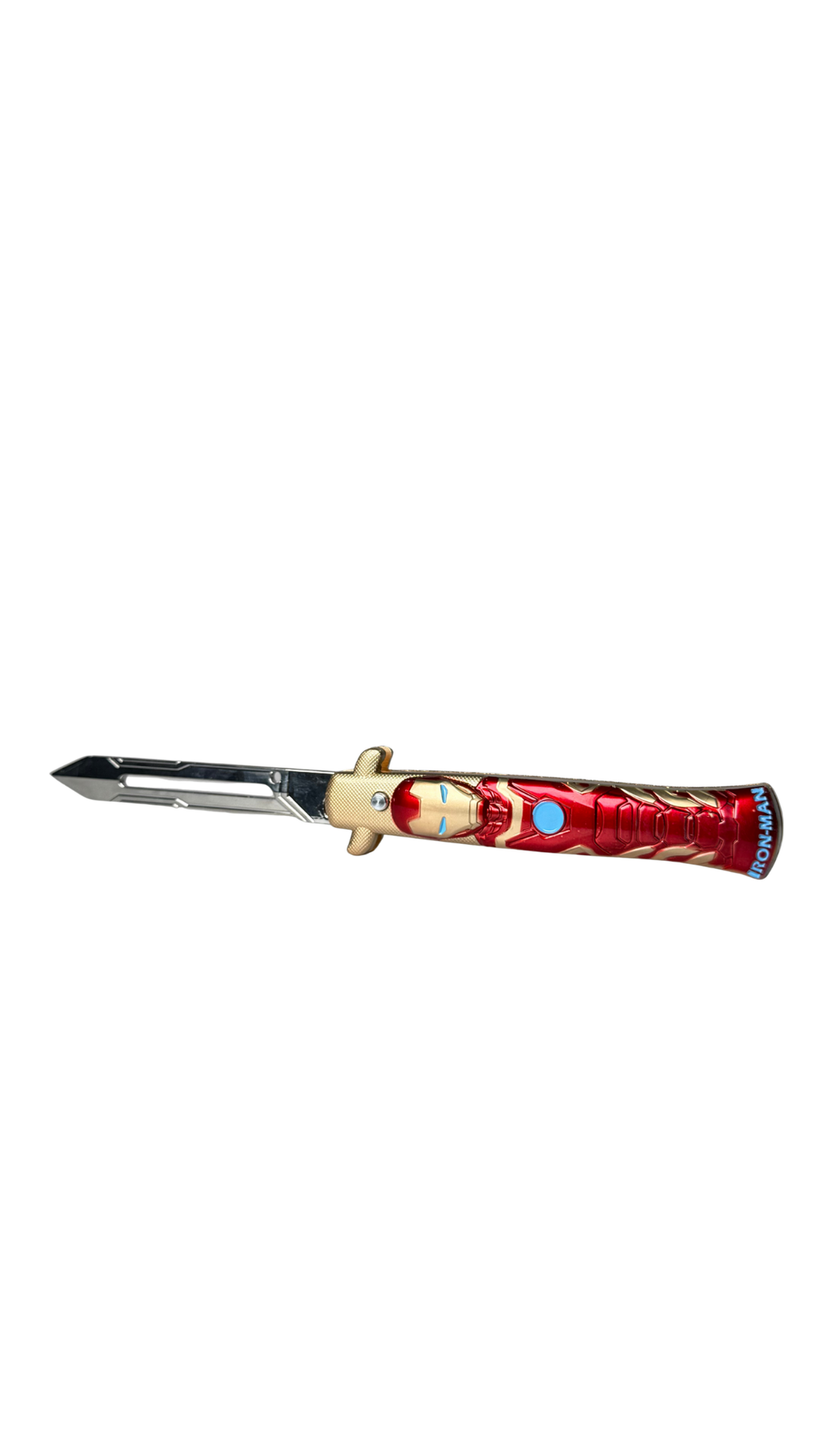 Iron Man Stiletto Style Pocket Knife | Hellzone