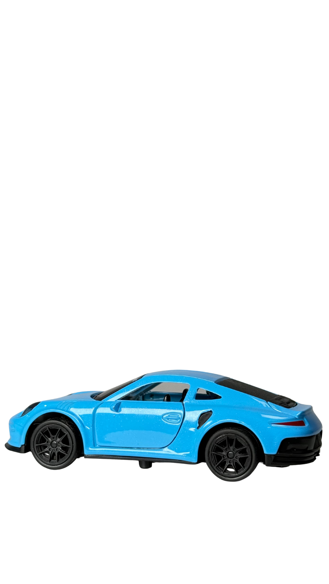 European Sports Car Light Blue 50th Anniversary GT Model Keychain | Hellzone