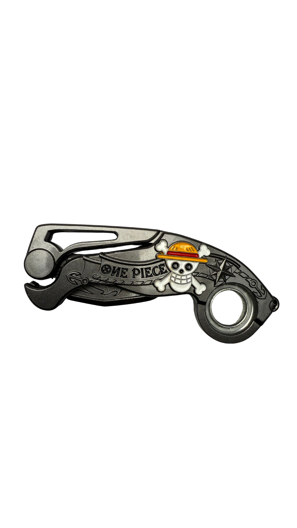 One Piece Luffy Skull Karambit Folding Knife| Hellzone