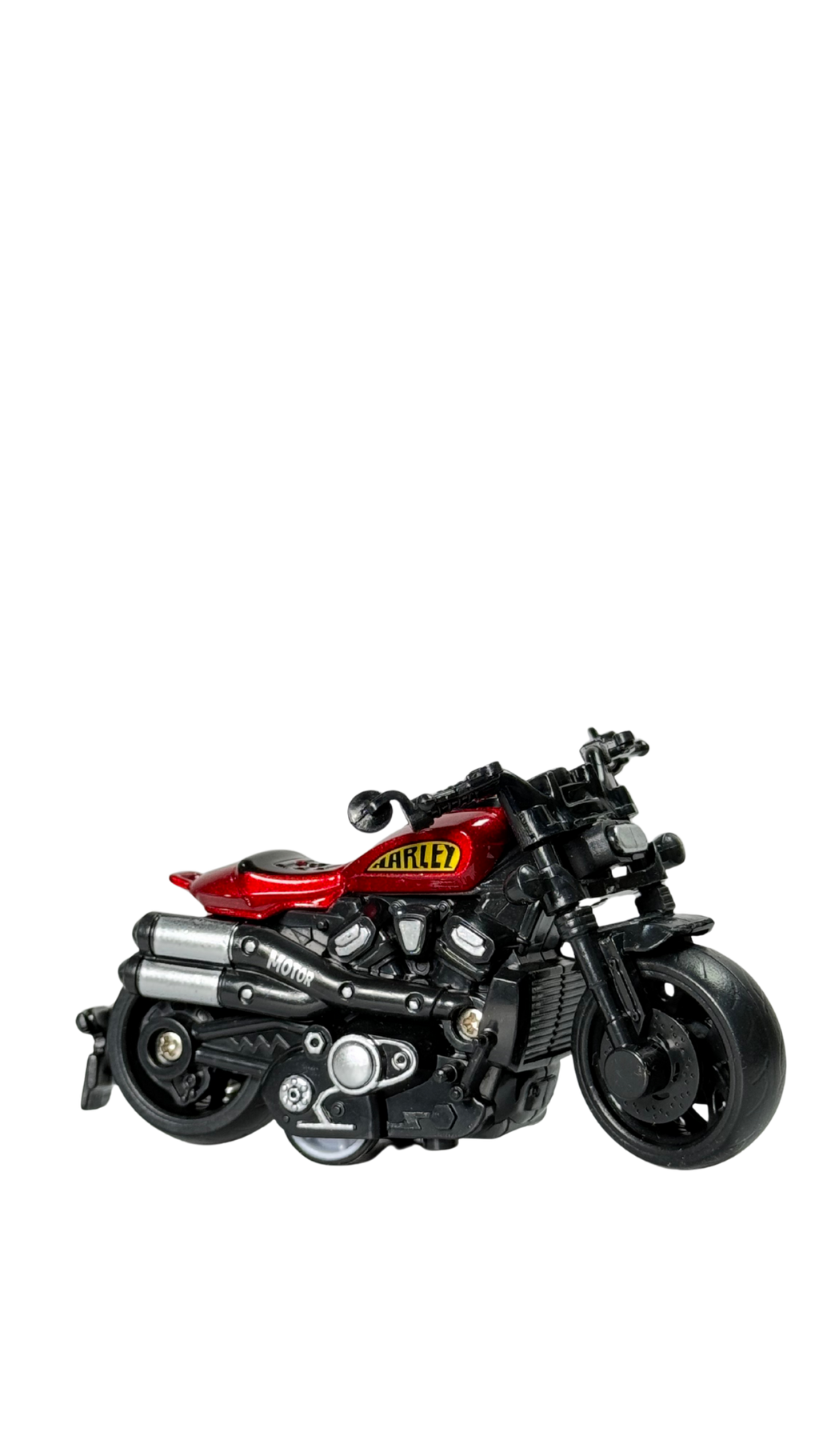 Premium Red Cruiser Motorcycle Keychain | 3D Metal Biker Keychain | Hellzone