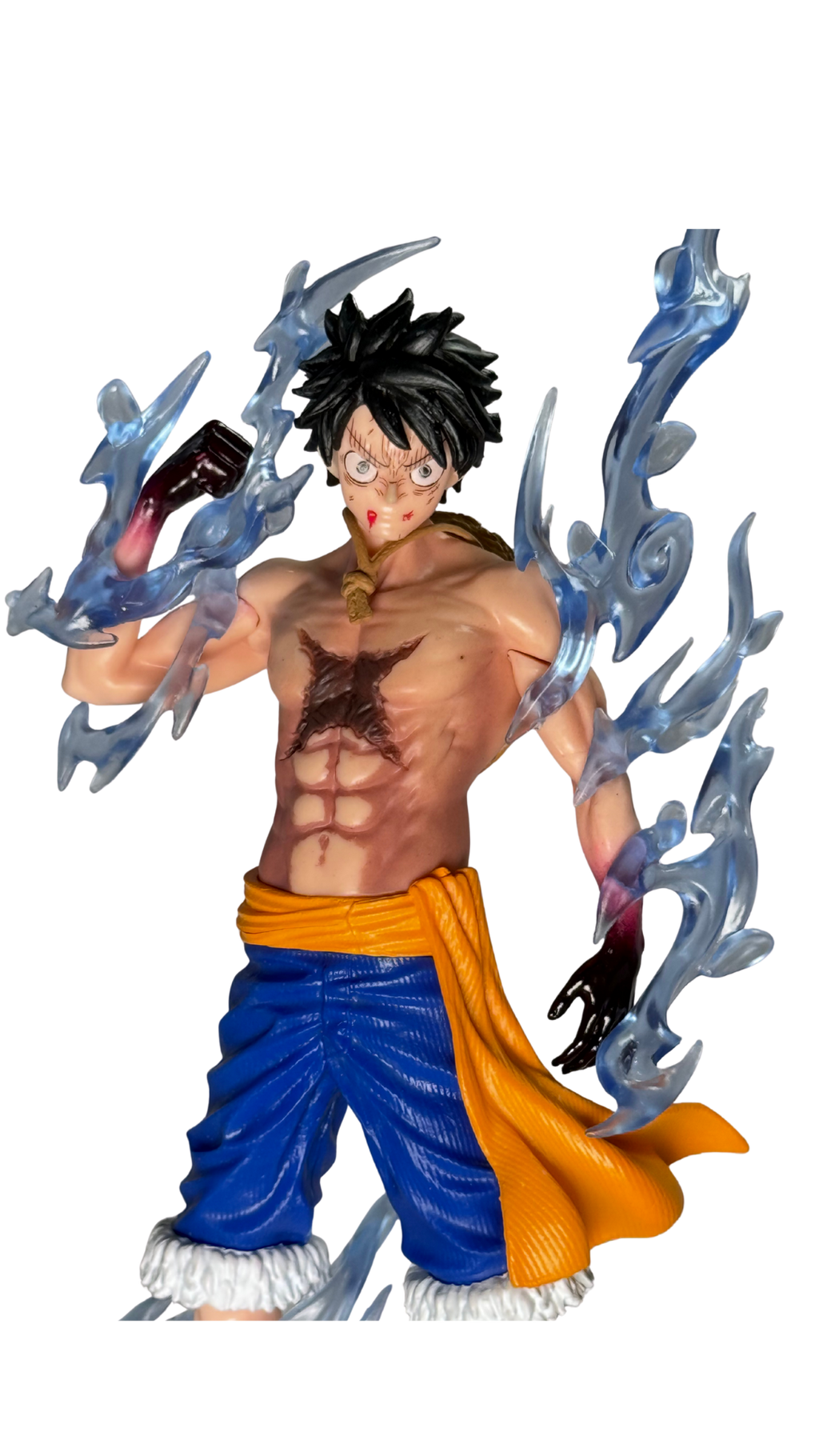 Monkey D. Luffy Gear 4 Battle-Damaged Action Figure (24Cm) Hellzone