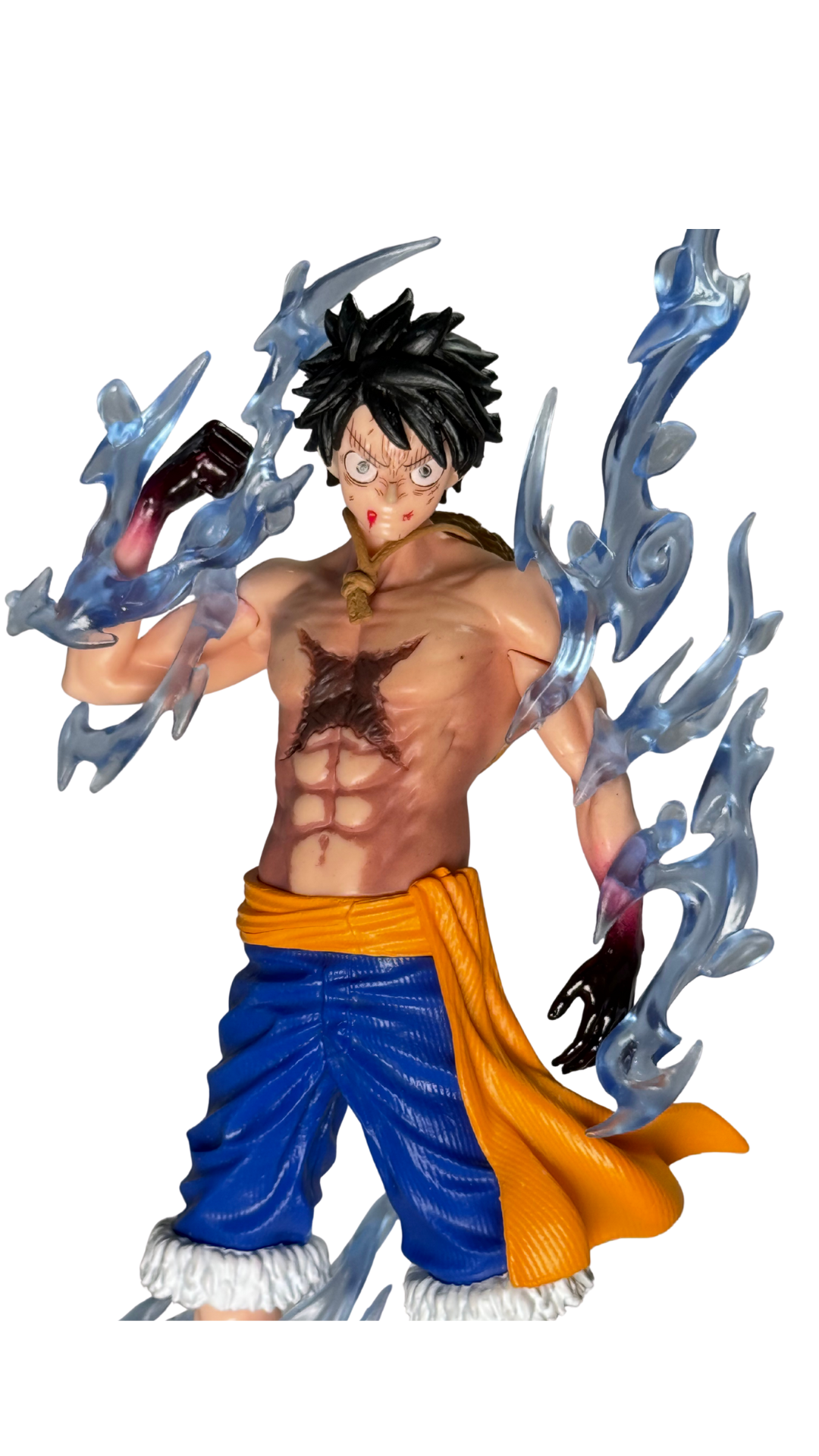 Monkey D. Luffy Gear 4 Battle-Damaged Action Figure (24Cm) Hellzone