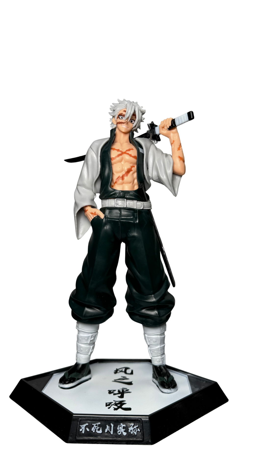Sanemi Shinazugawa Wind Hashira Action Figure (30Cm)