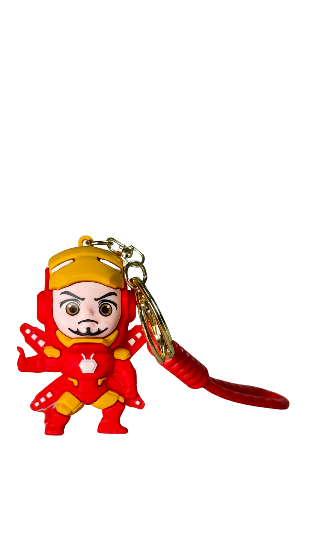 Iron Man Mask Off Chibi Keychain | Hellzone