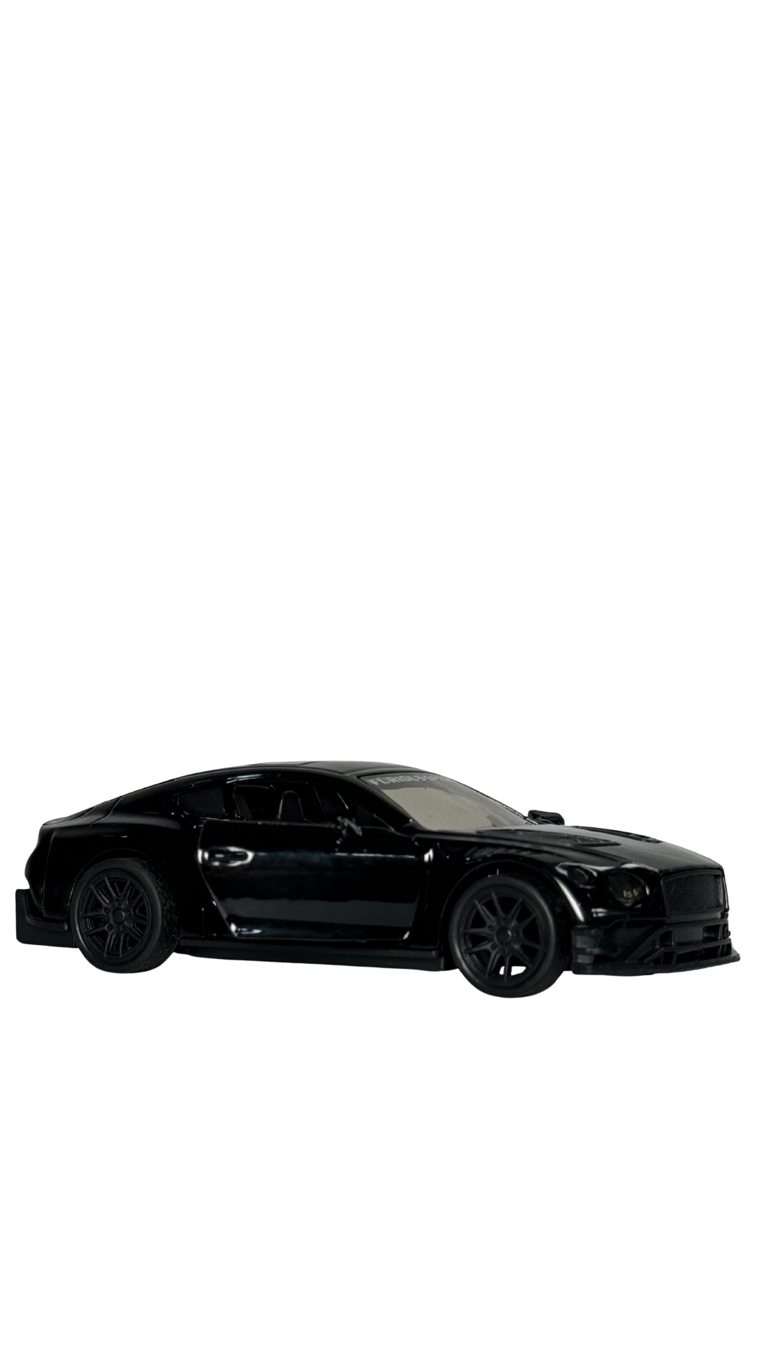 DM Sports Car Black Finish with Opening Doors & Gold Ring Keychain | Hellzone