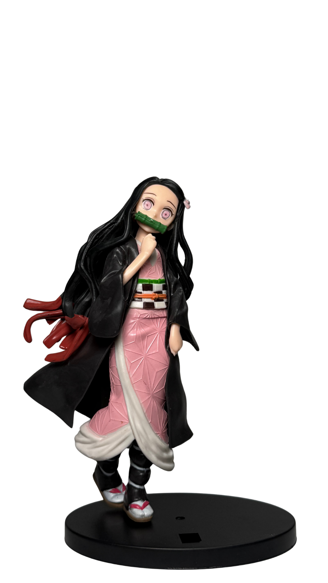 Nezuko Kamado Pink Kimono & Bamboo Muzzle Action Figure (20Cm)