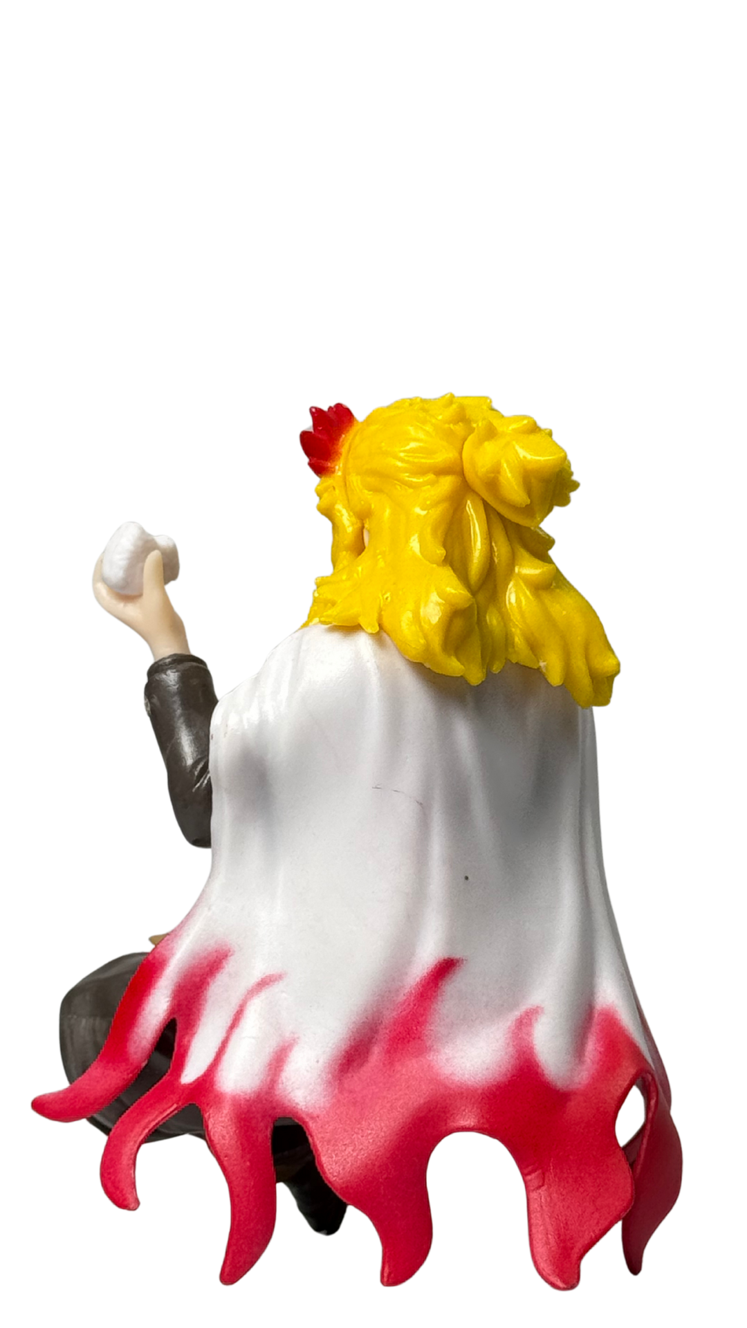 Kyojuro Rengoku Sitting/Perching (Mugen Train Eating Pose) Action Figure (15Cm) Hellzone