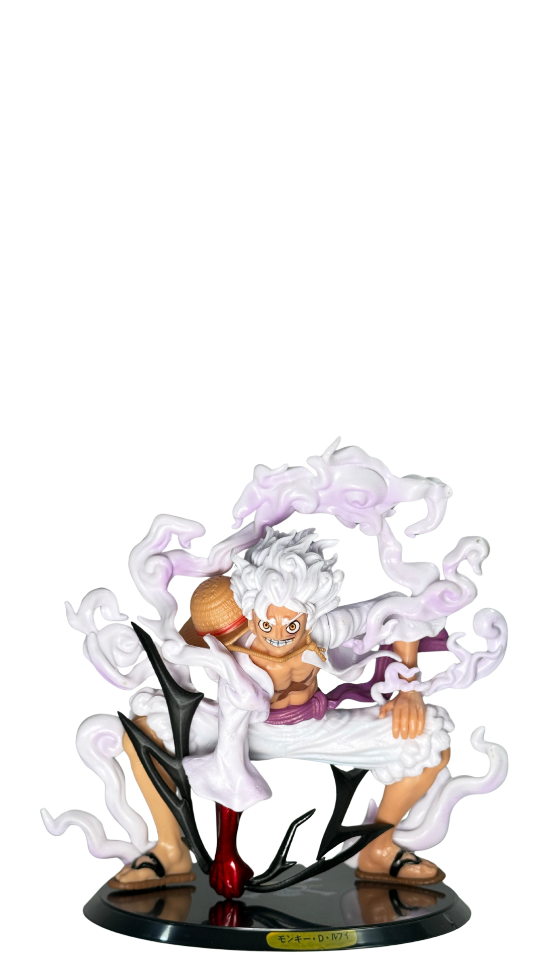 Monkey D. Luffy Gear 5 Sun God Nika with Cloud Effects Action Figure (24Cm) | Hellzone