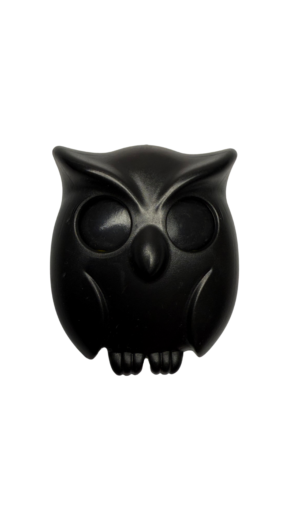 Black Owl with Bright Yellow Eyes Key Holder| Hellzone