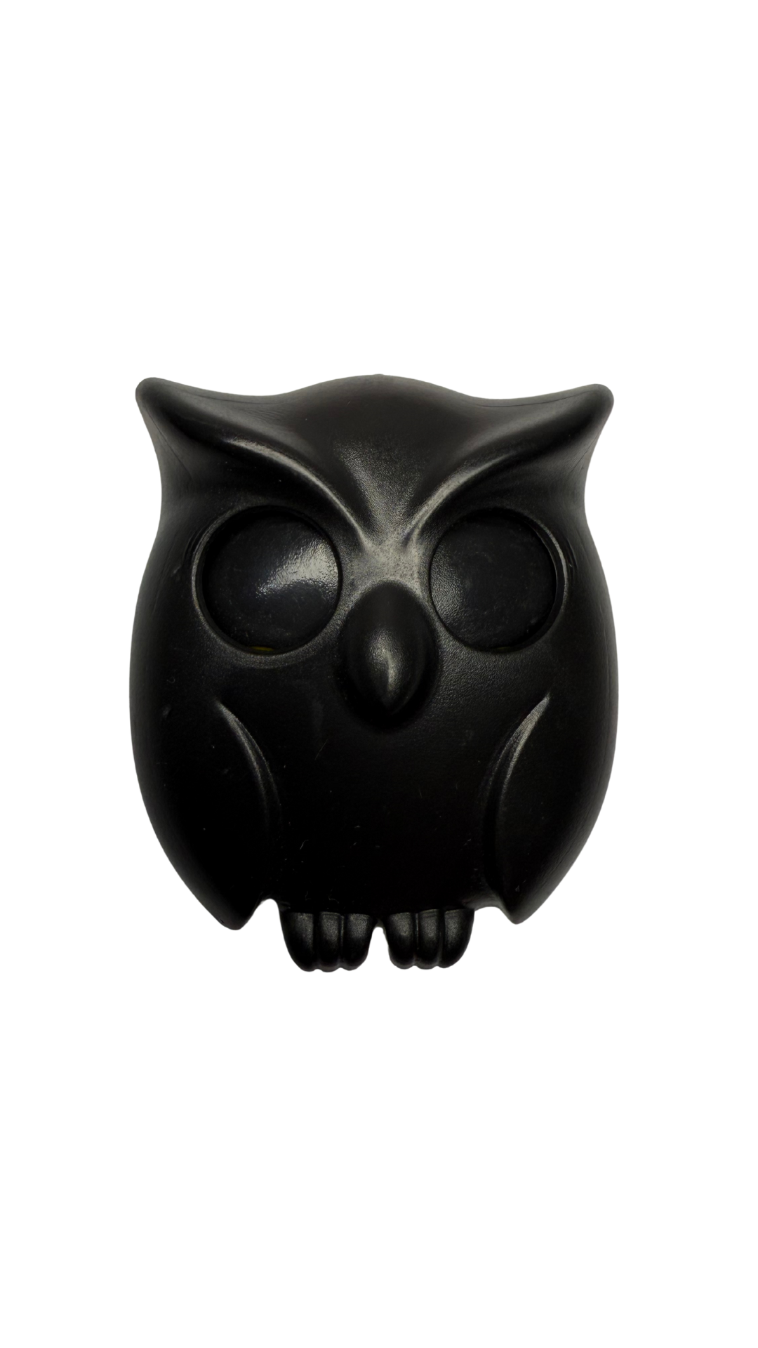Black Owl with Bright Yellow Eyes Key Holder| Hellzone