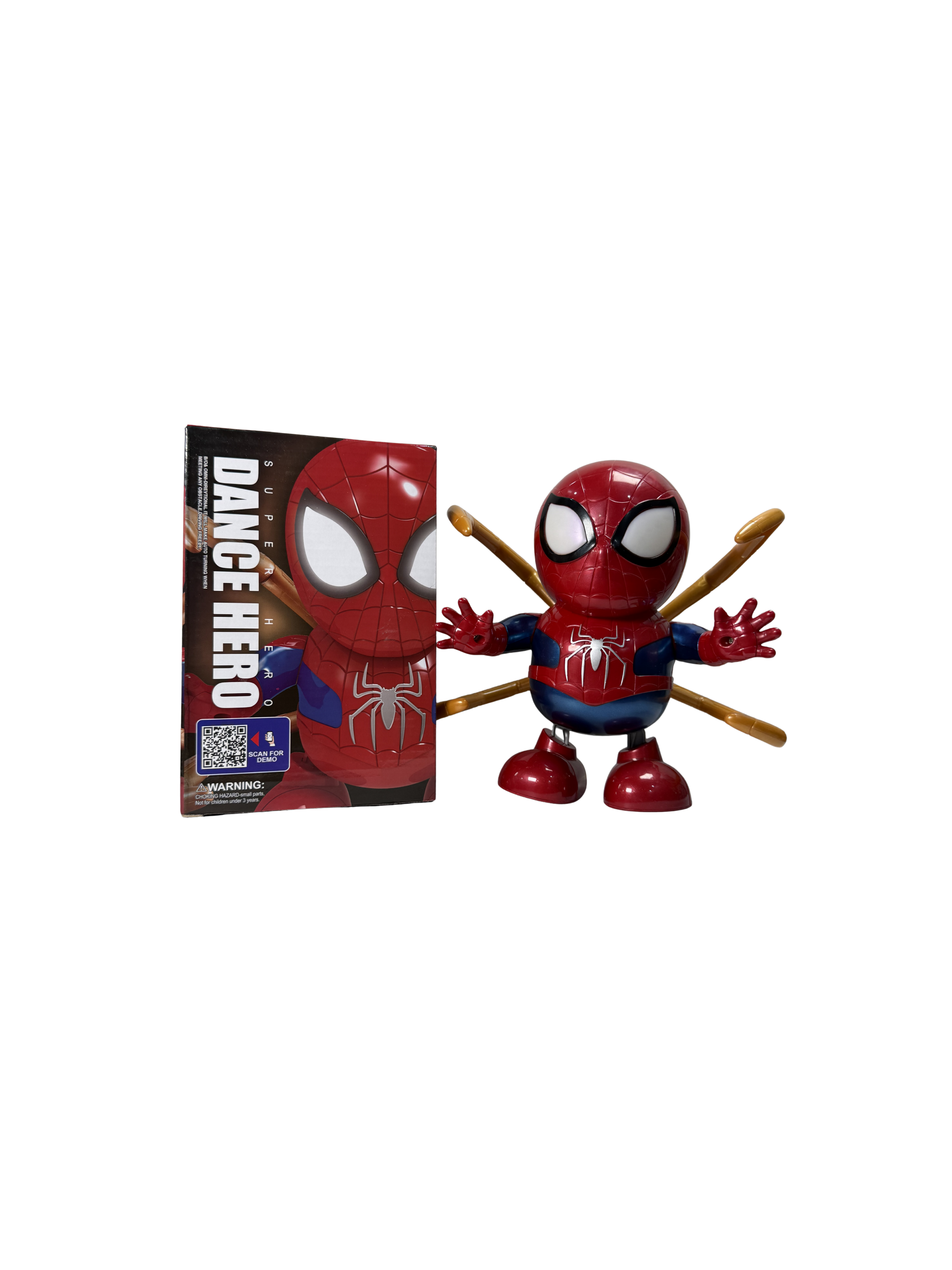 Dance Spider-Man | Interactive Chibi Dancing Spider-Man Toy Figure