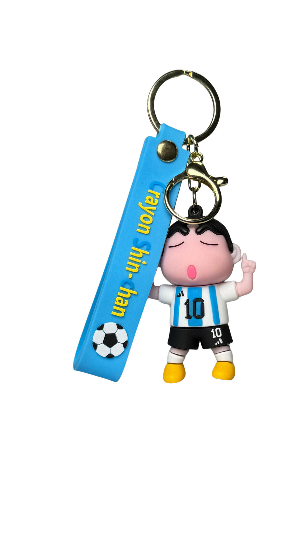 Shin-chan Messi Jersey Keychains | Hellzone