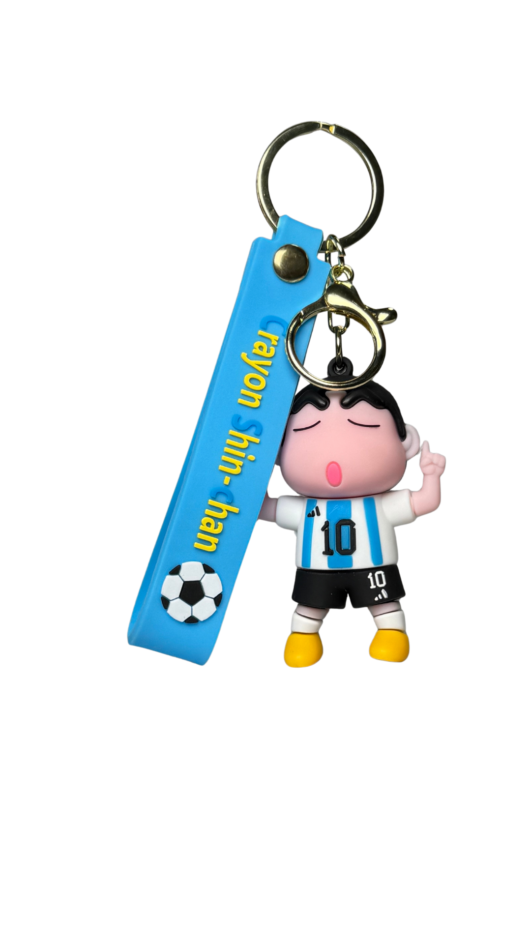 Shin-chan Messi Jersey Keychains | Hellzone