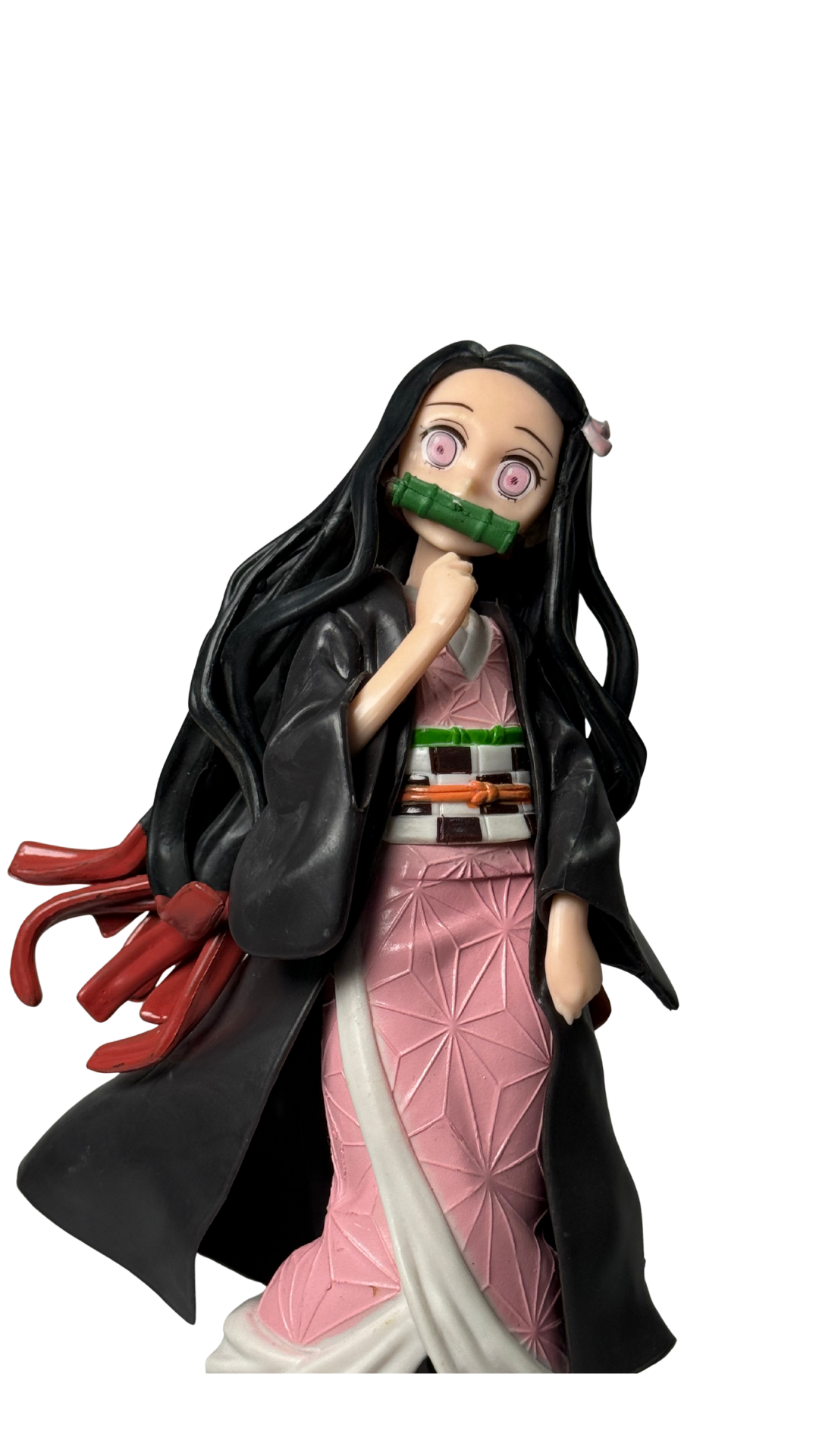 Nezuko Kamado Pink Kimono & Bamboo Muzzle Action Figure (20Cm)
