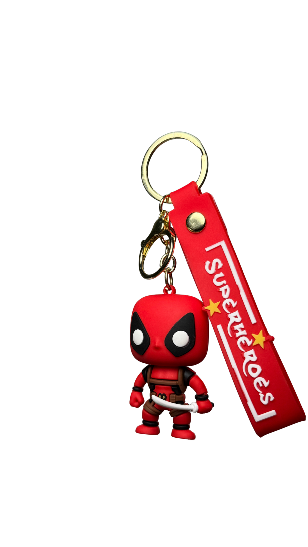 Deadpool Iconic Red Merc Keychain | Hellzone