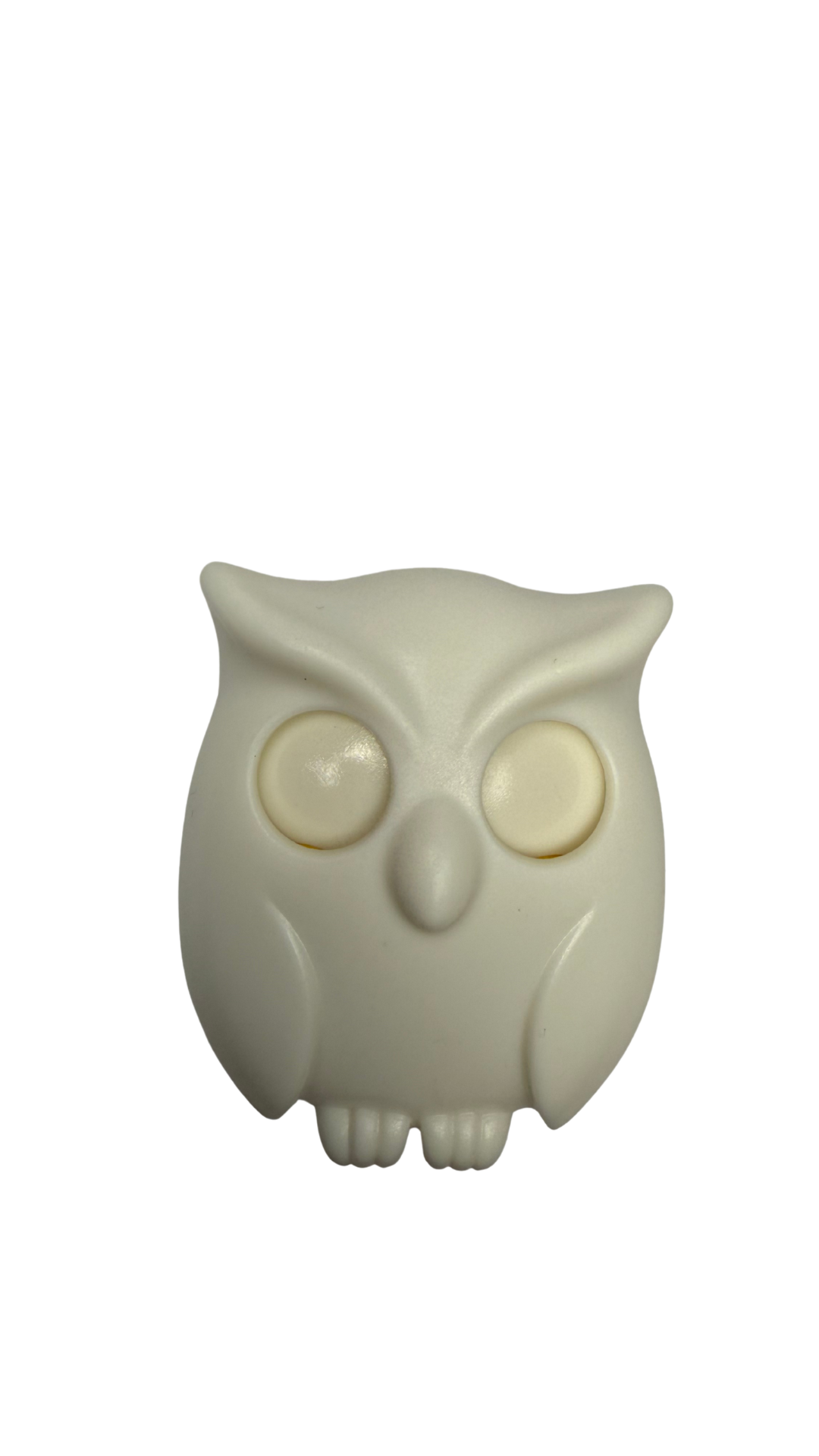 White Owl with Bright Yellow Eyes Key Holder| Hellzone