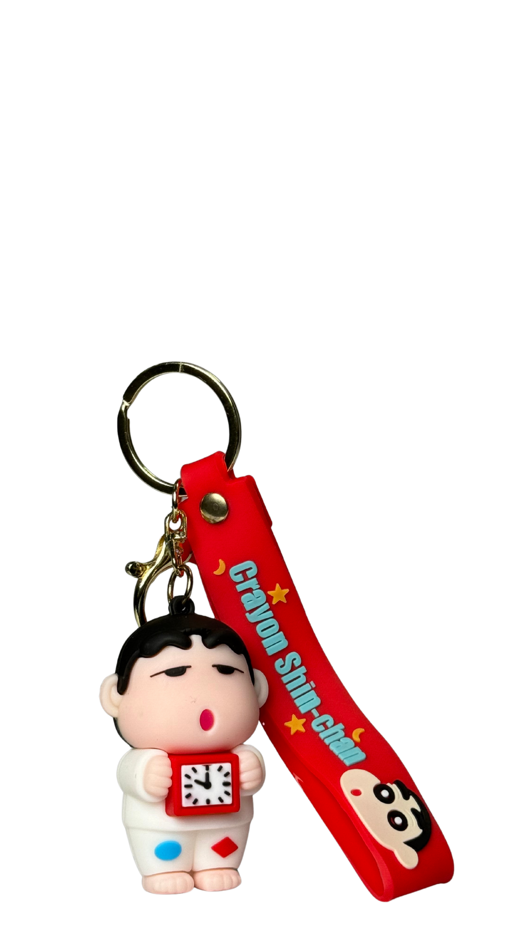 Shin-chan Sleepy Alarm Clock Keychain | Hellzone
