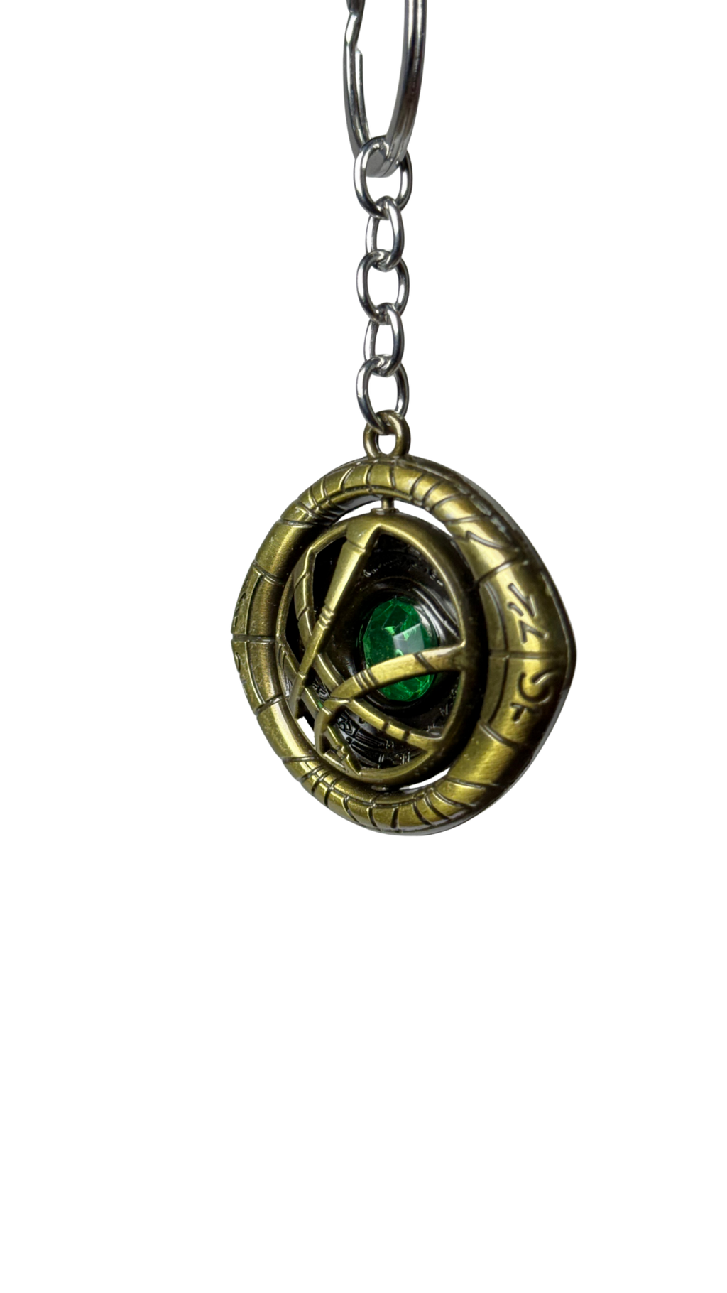 Doctor Strange Eye of Agamotto with Time Stone Keychain | Hellzone