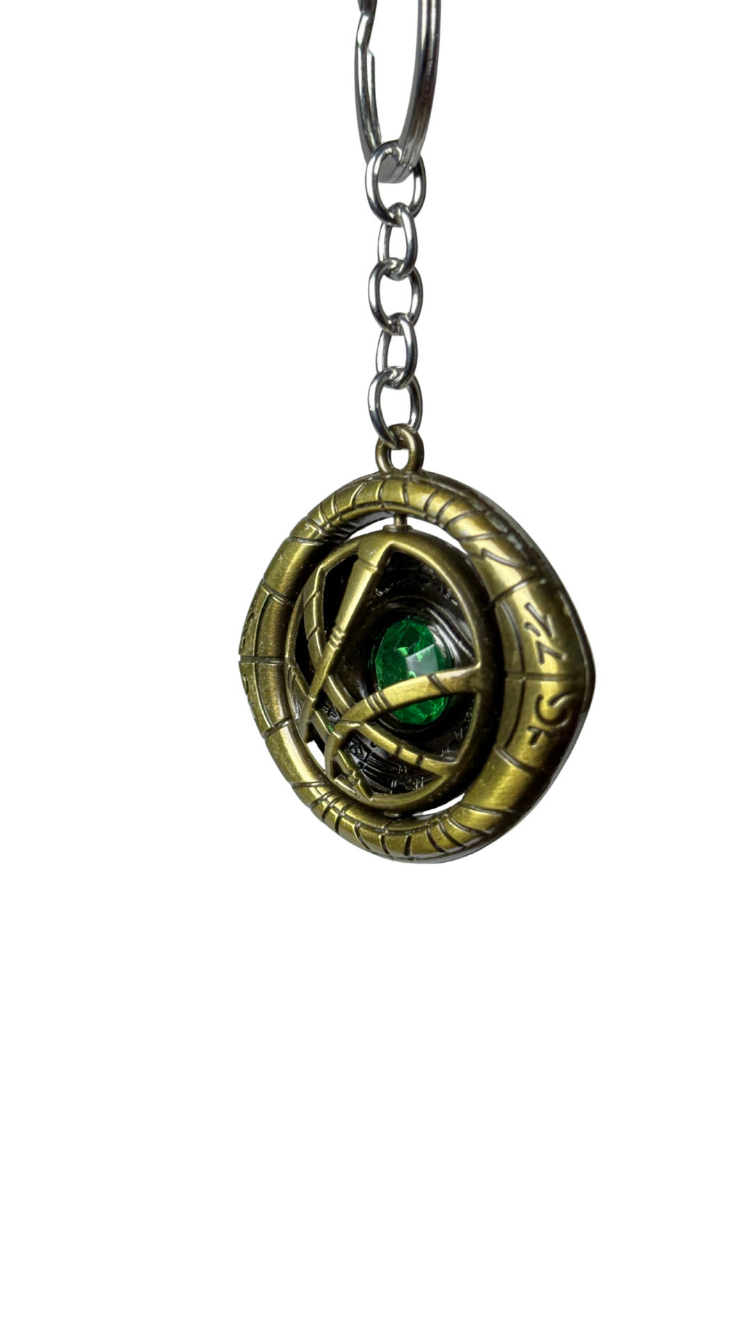 Doctor Strange Eye of Agamotto with Time Stone Keychain | Hellzone