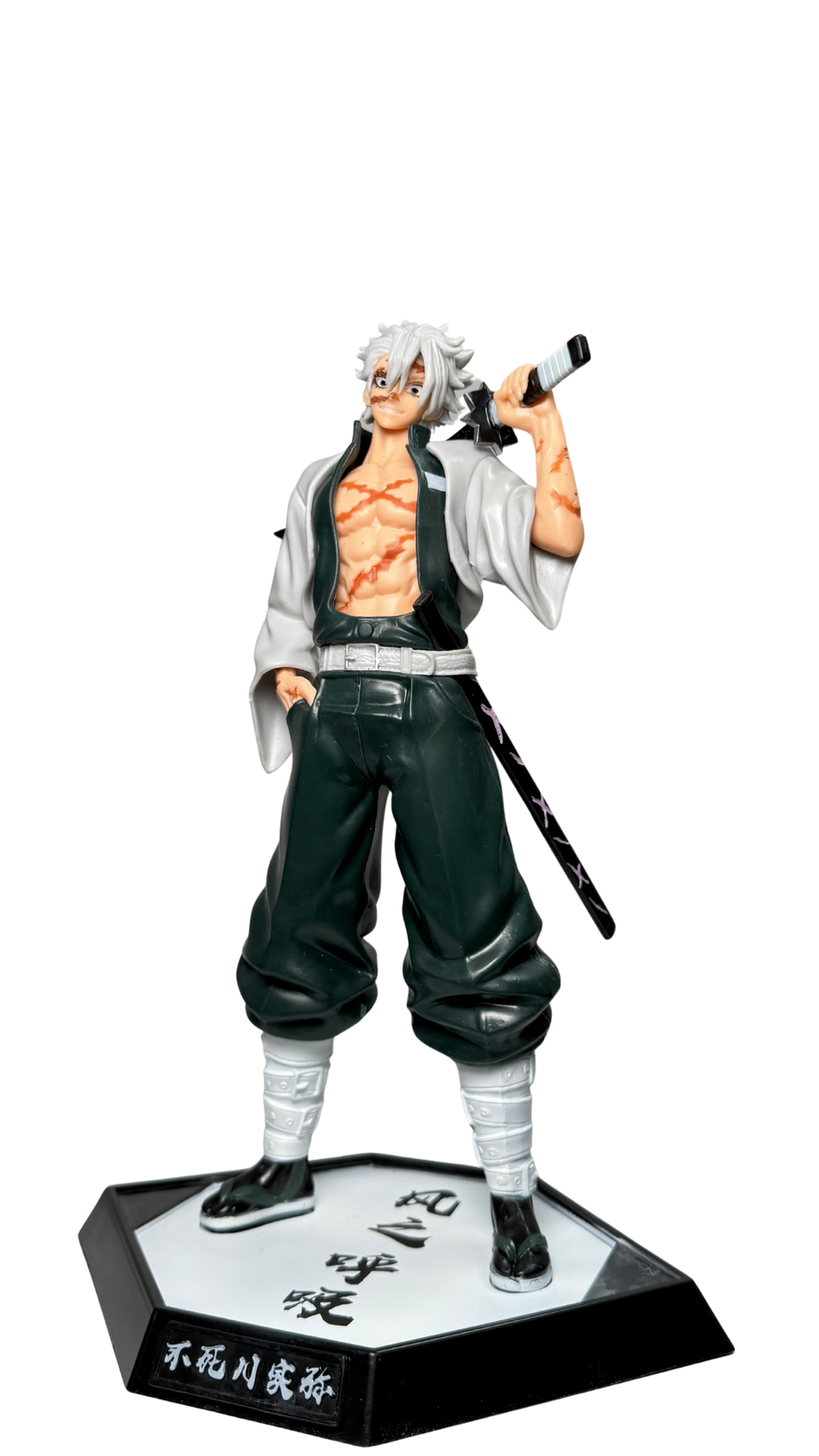 Sanemi Shinazugawa Wind Hashira Action Figure (30Cm)