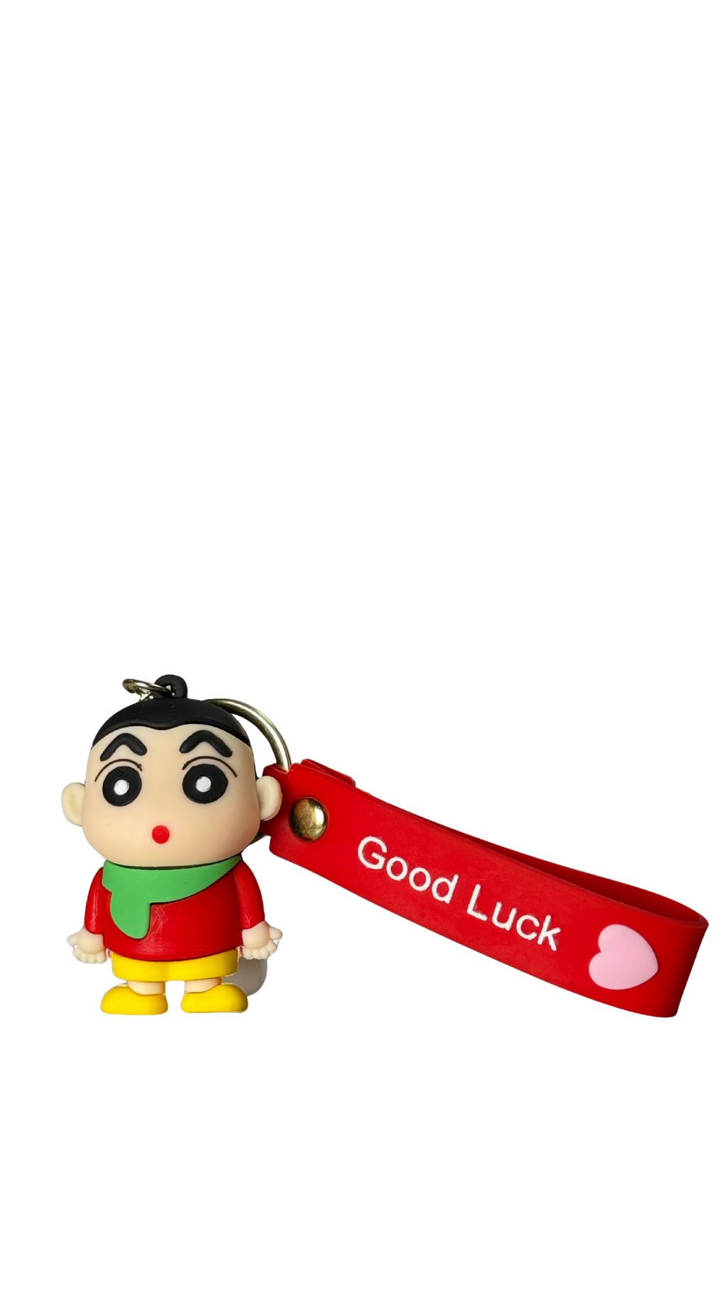 Shin-chan Red Shirt & Green Scarf Keychain | Hellzone