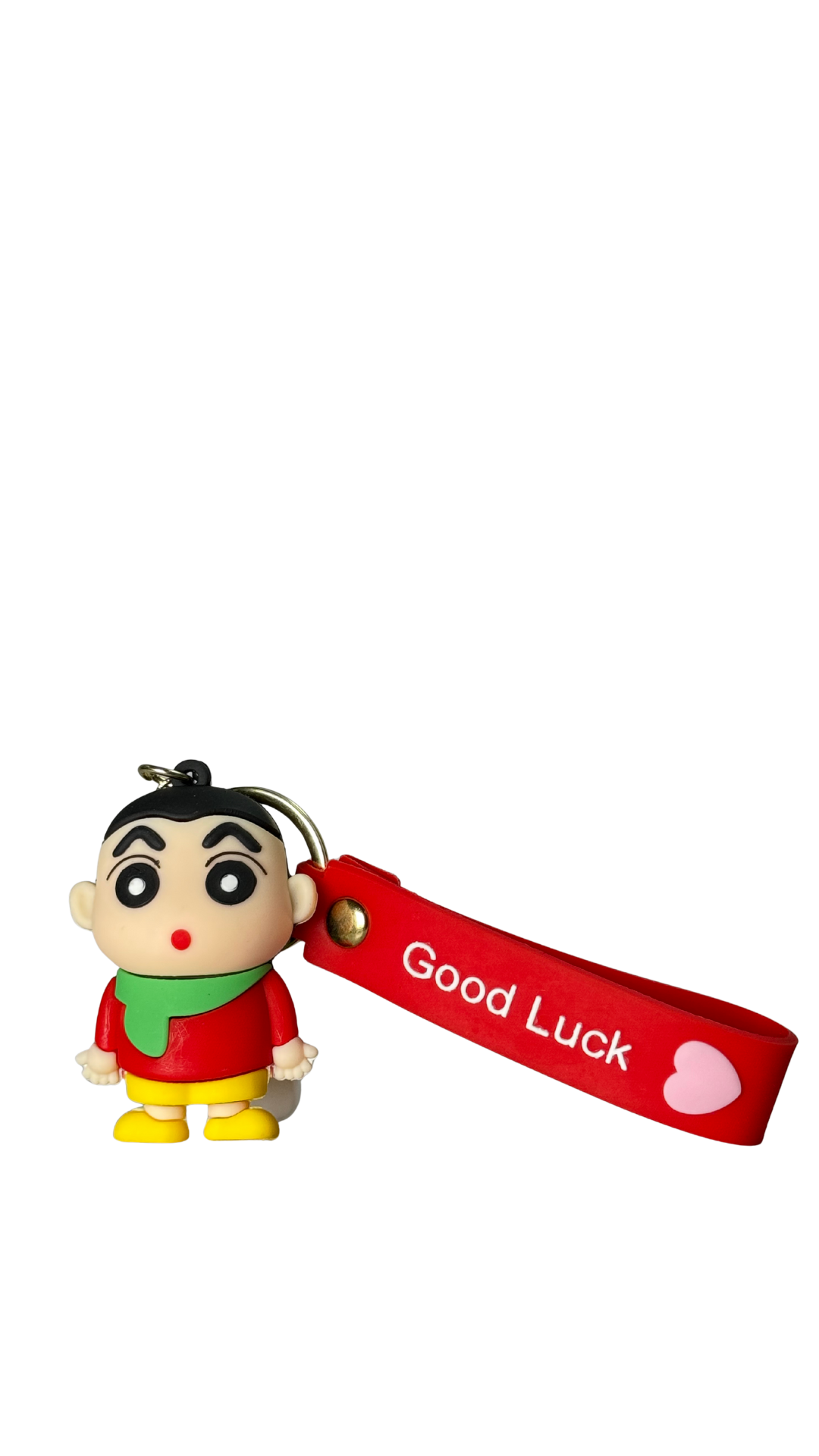 Shin-chan Red Shirt & Green Scarf Keychain | Hellzone