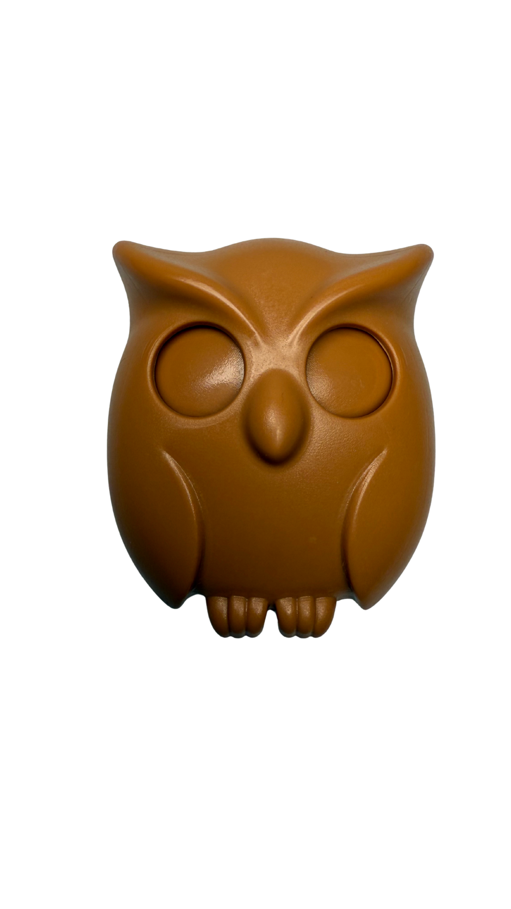 Brown Owl with Bright Yellow Eyes Key Holder| Hellzone