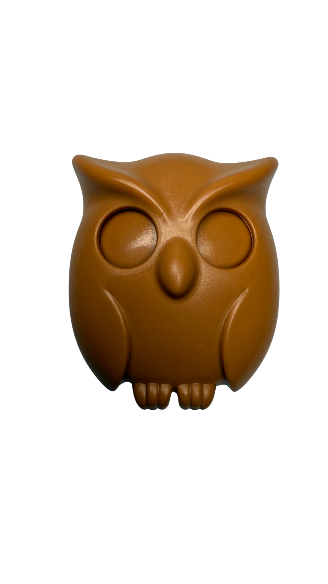Brown Owl with Bright Yellow Eyes Key Holder| Hellzone