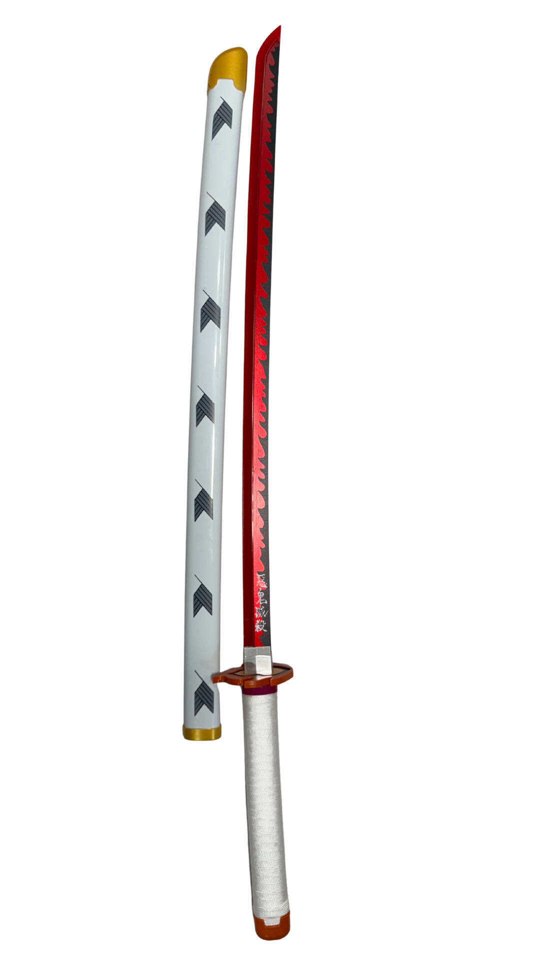 Rengoku Kyojuro LED Sword Katana (104 Cm) | Hellzone